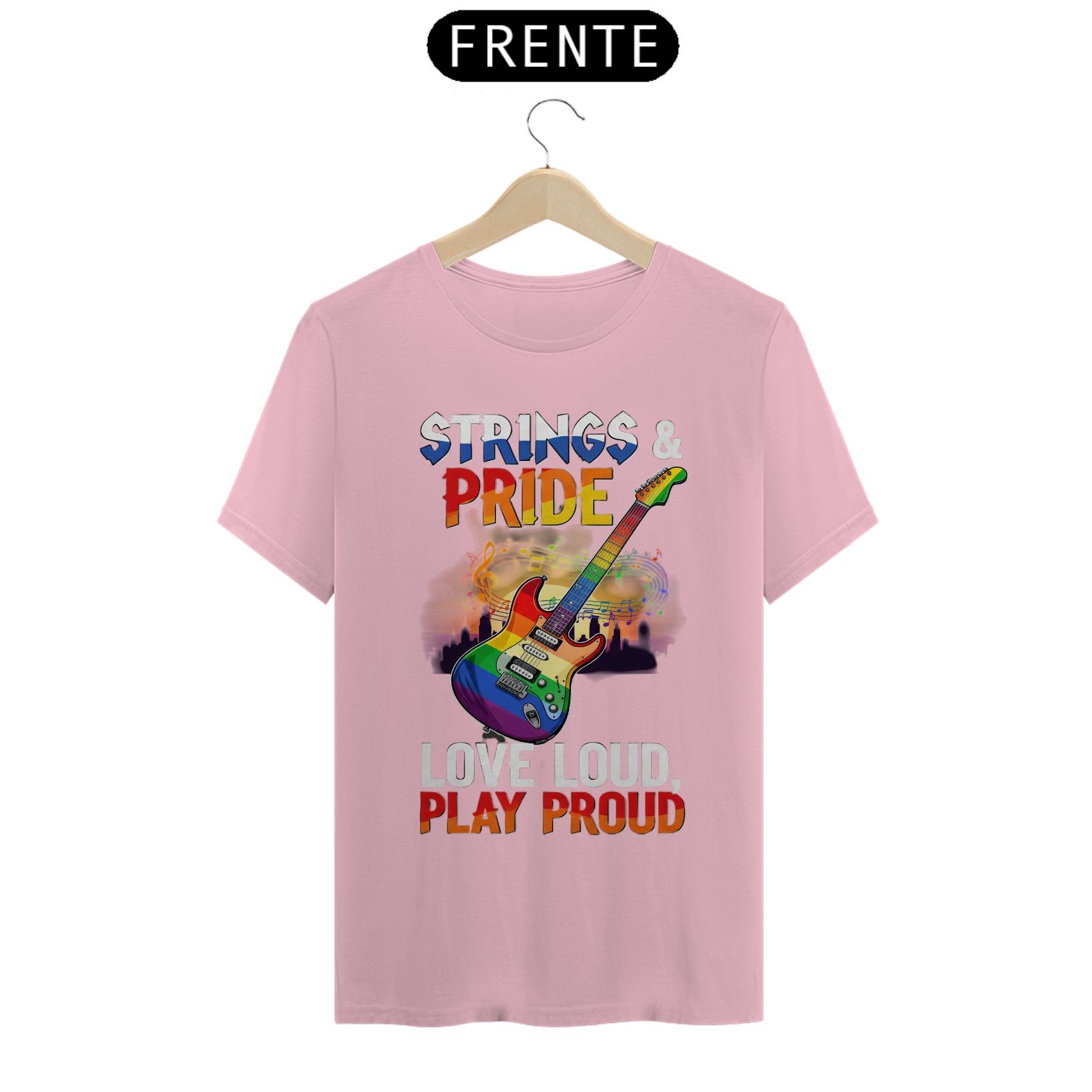Nome do produto: Guitarrista LGBT