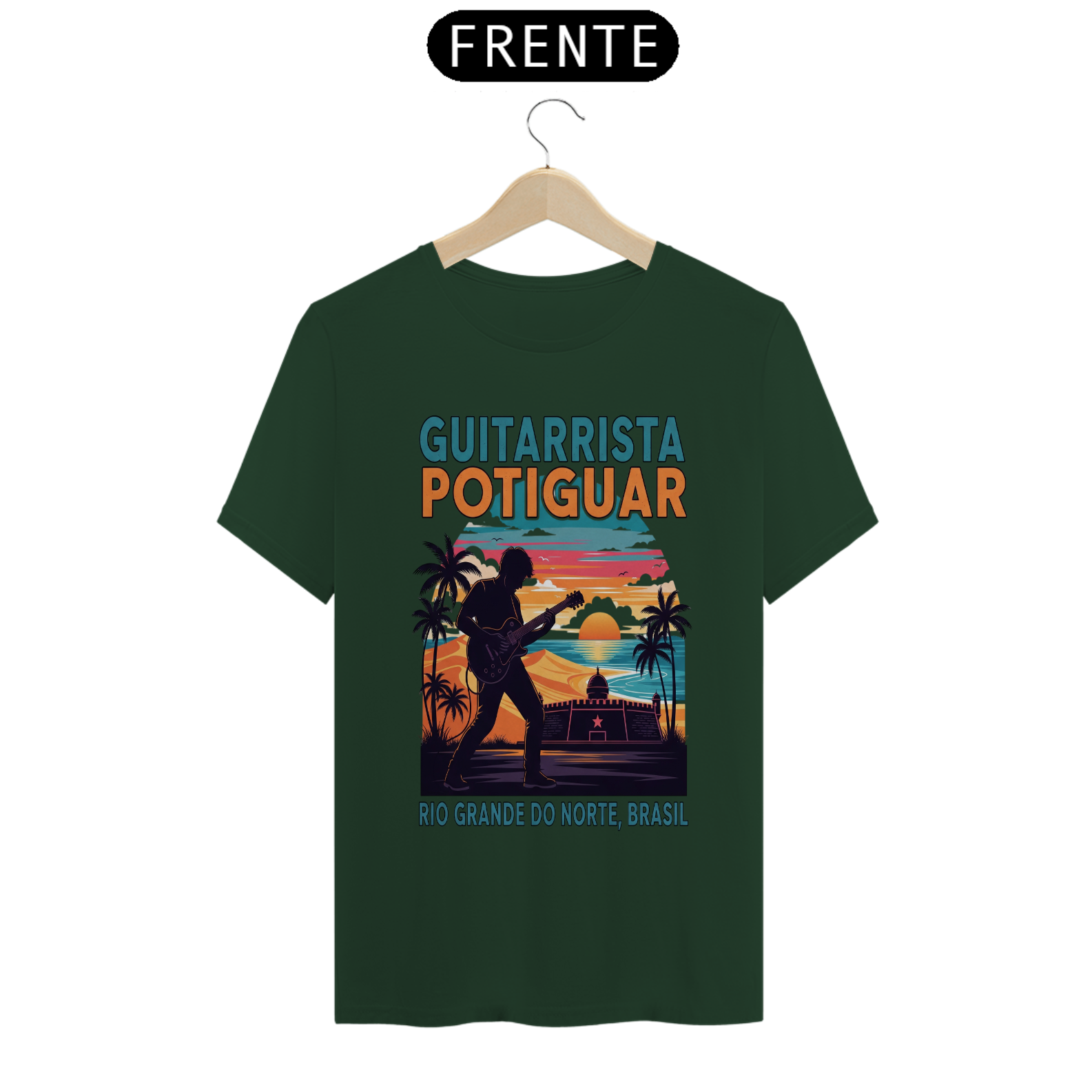 Nome do produto: Guitarrista Rio Grande do Norte RN