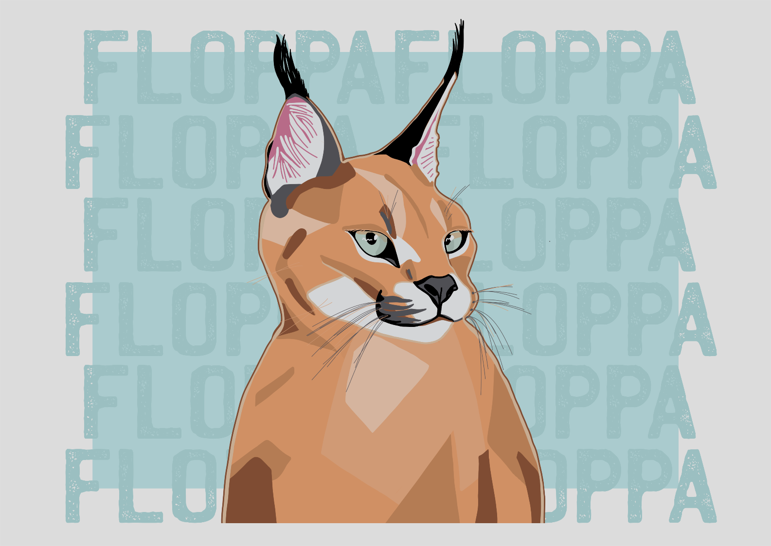 Nome do produto: Poster Floppa