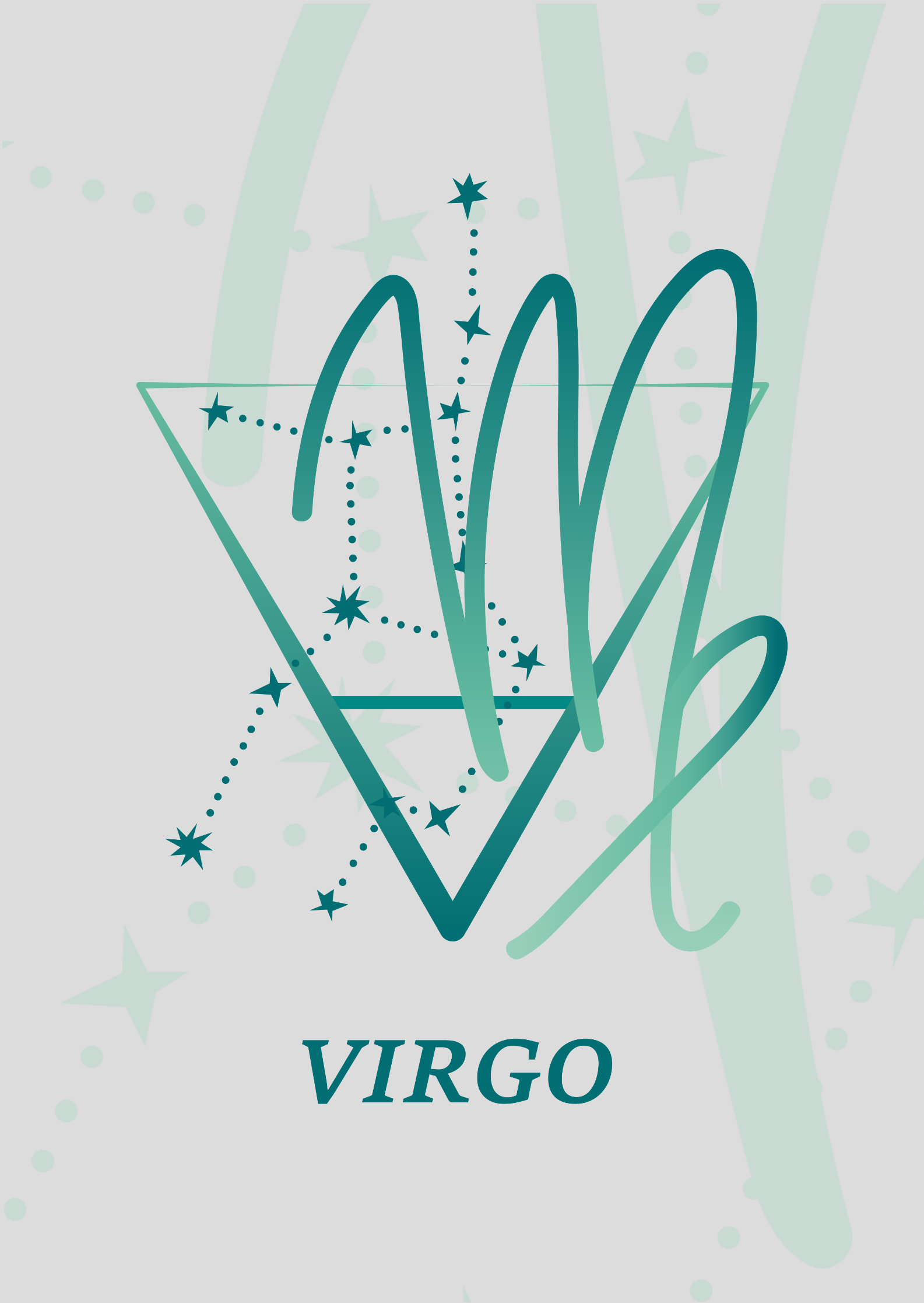 Nome do produto: Poster Signos - Virgem