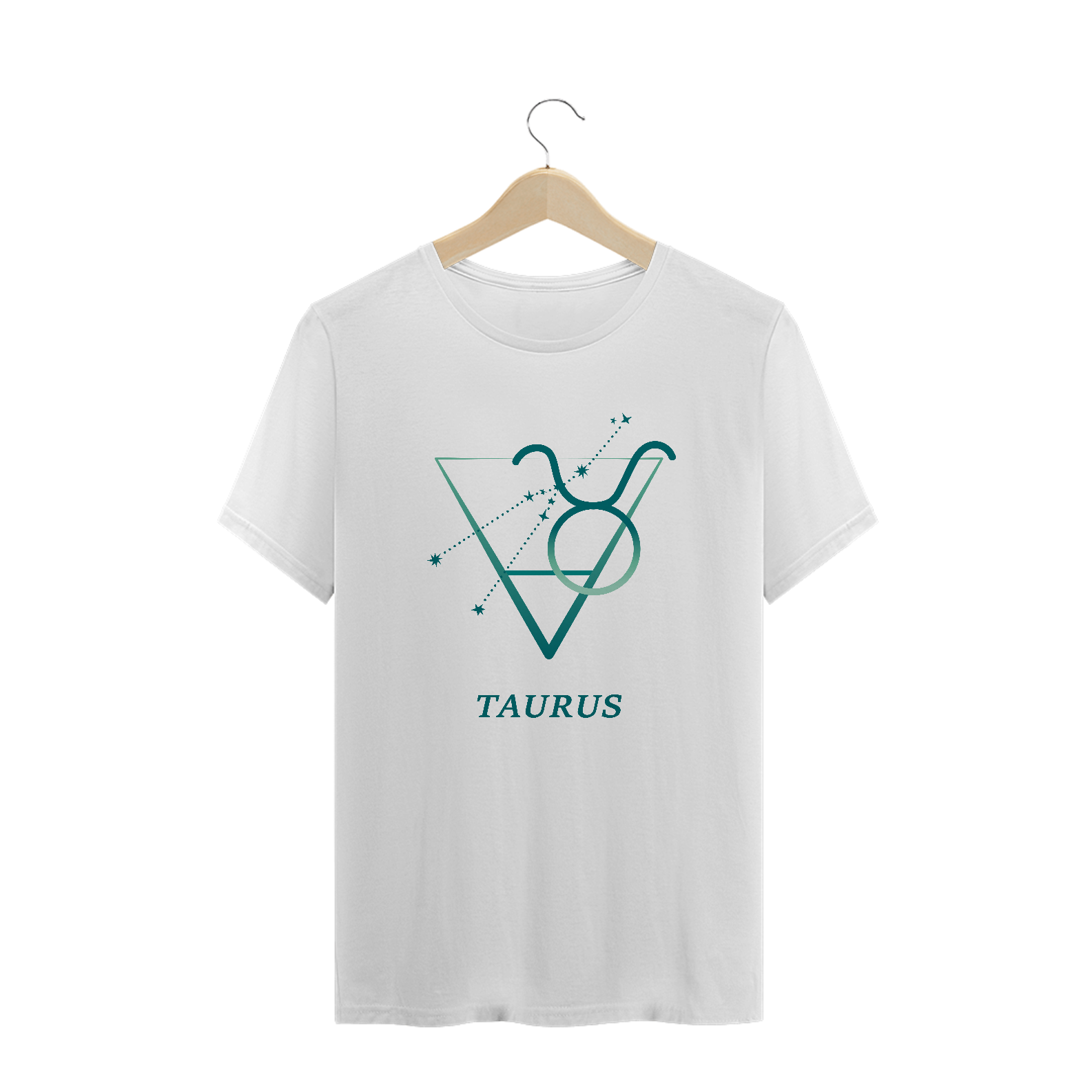 Nome do produto: Camiseta Signos - Touro - Branca