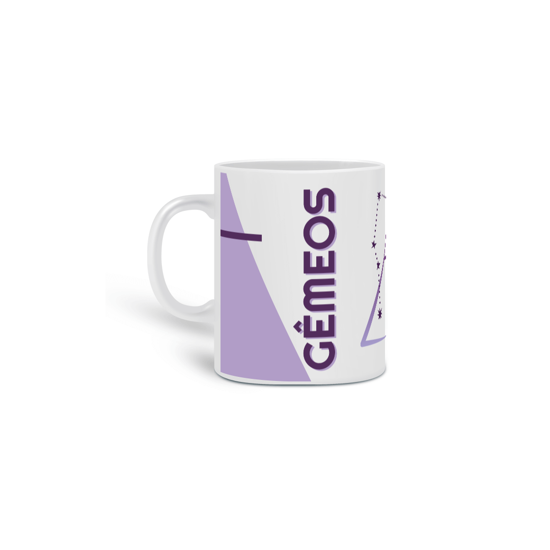 Nome do produto: Caneca Signos - Gêmeos