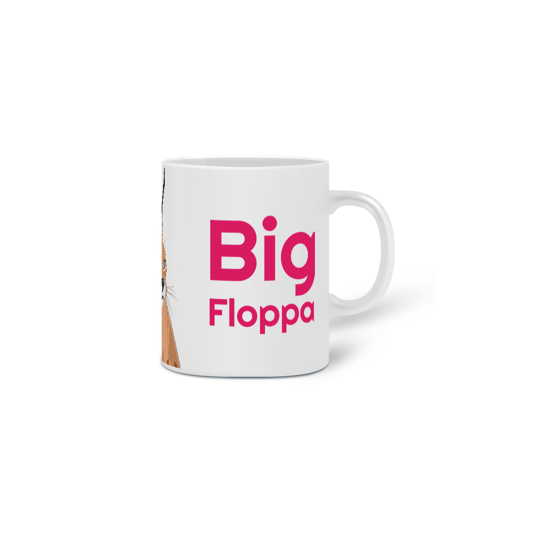 Nome do produto: Caneca Big Floppa Rosa