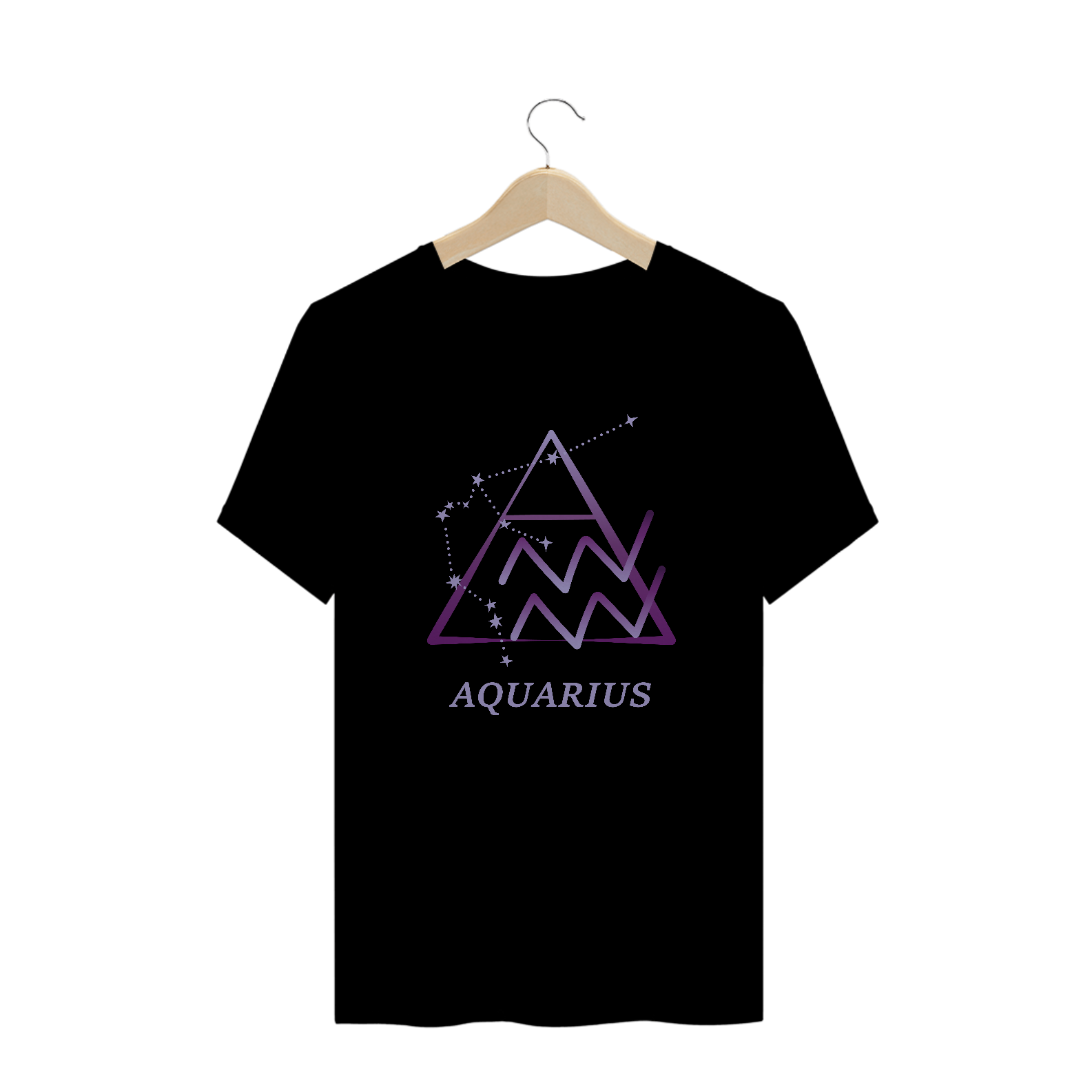 Nome do produto: Camiseta Signos - Aquário - Cores