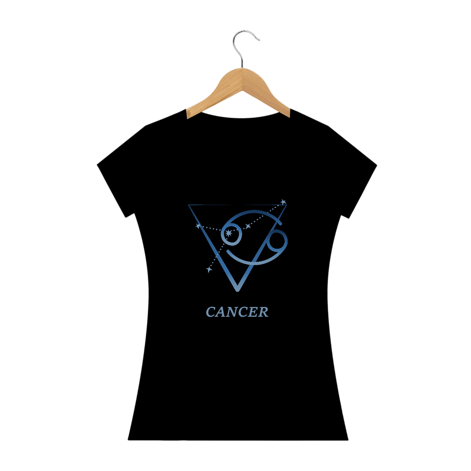 Nome do produto: Camiseta Baby Long Signos - Câncer - Cores