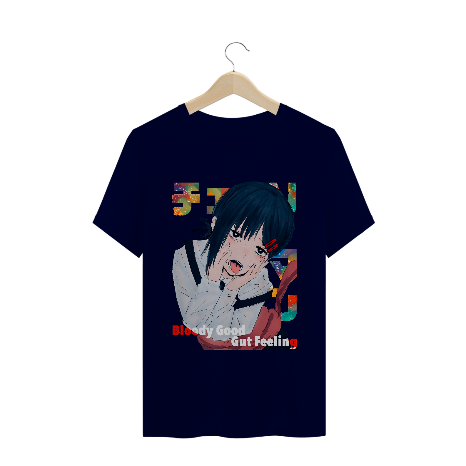 Nome do produto: Camiseta Kobeni Bloody Good Chainsaw Man - Tecido Quality