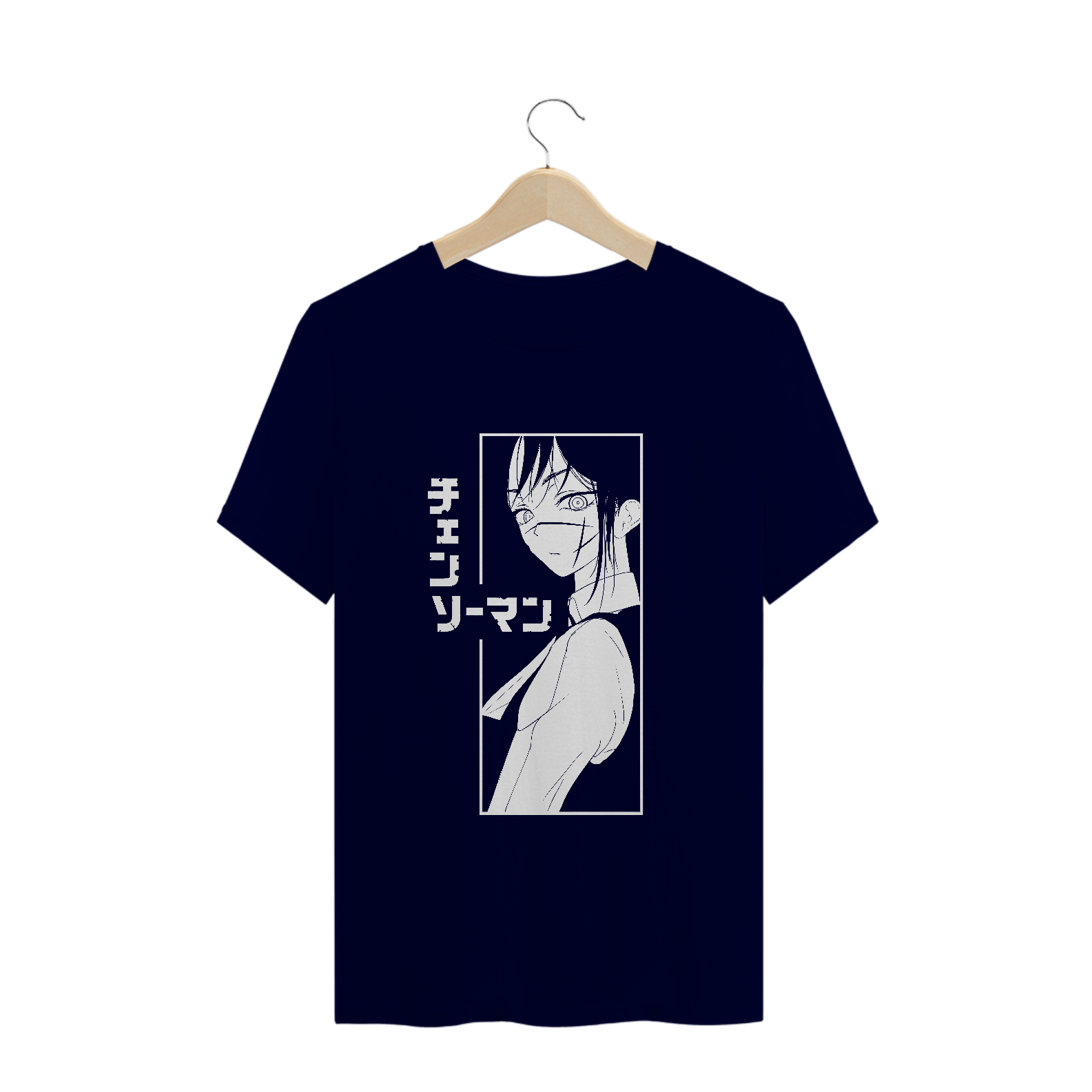 Nome do produto: Camiseta Demônio da Guerra Chainsaw Man - Tecido Quality
