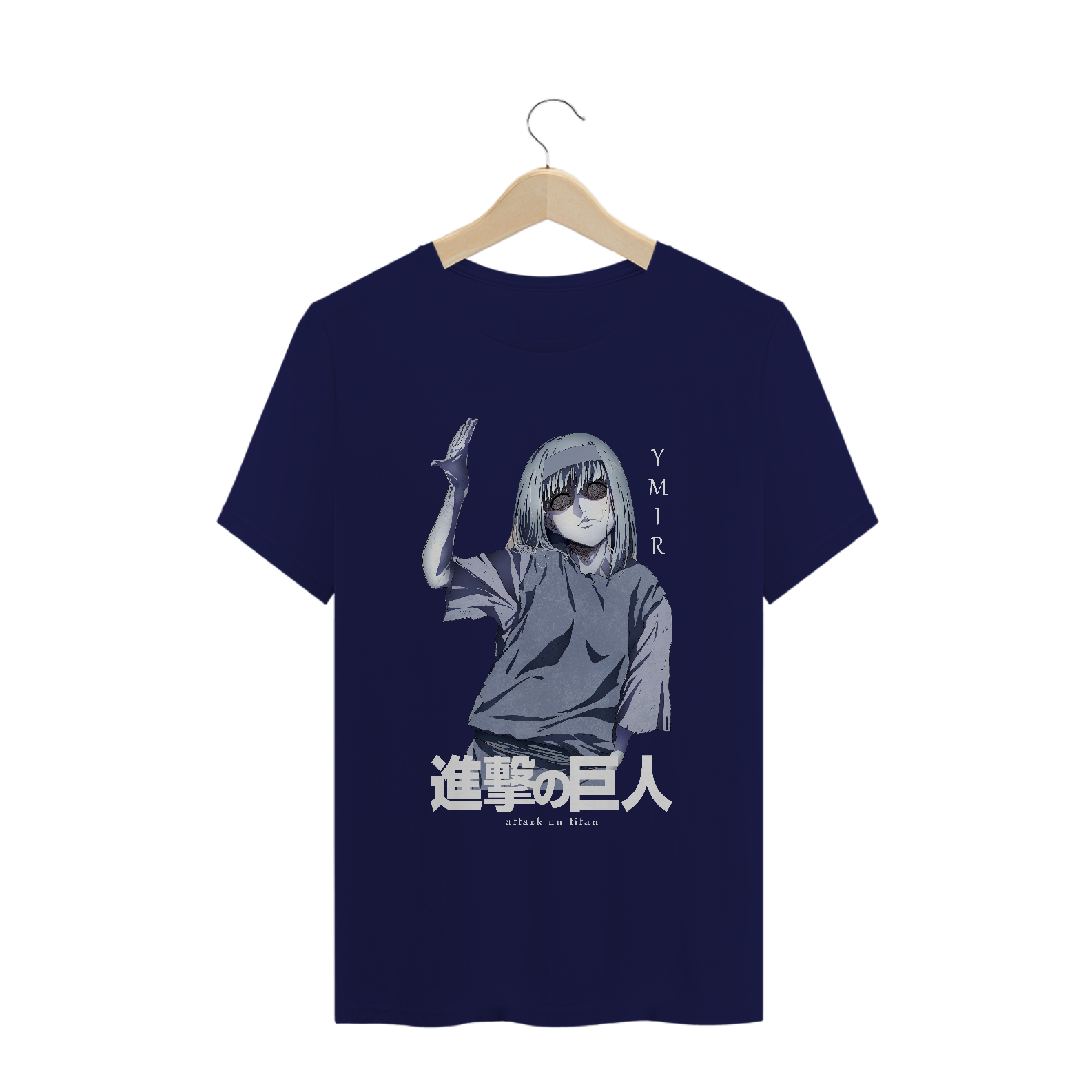 Nome do produto: Camiseta Ymir Attack on Titan - Tecido Classic