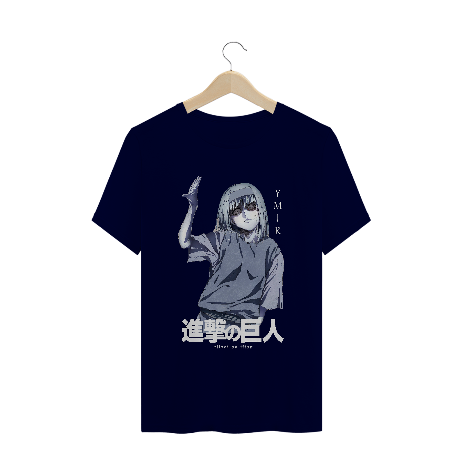 Nome do produto: Camiseta Ymir Attack on Titan - Tecido Quality