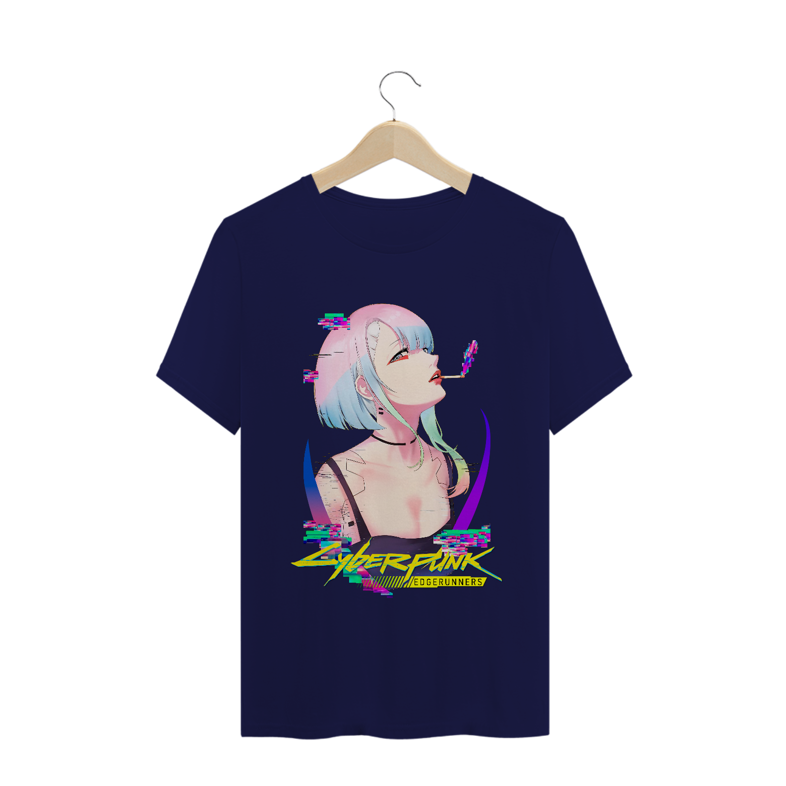 Nome do produto: Camiseta Lucy Cyberpunk - Tecido Classic
