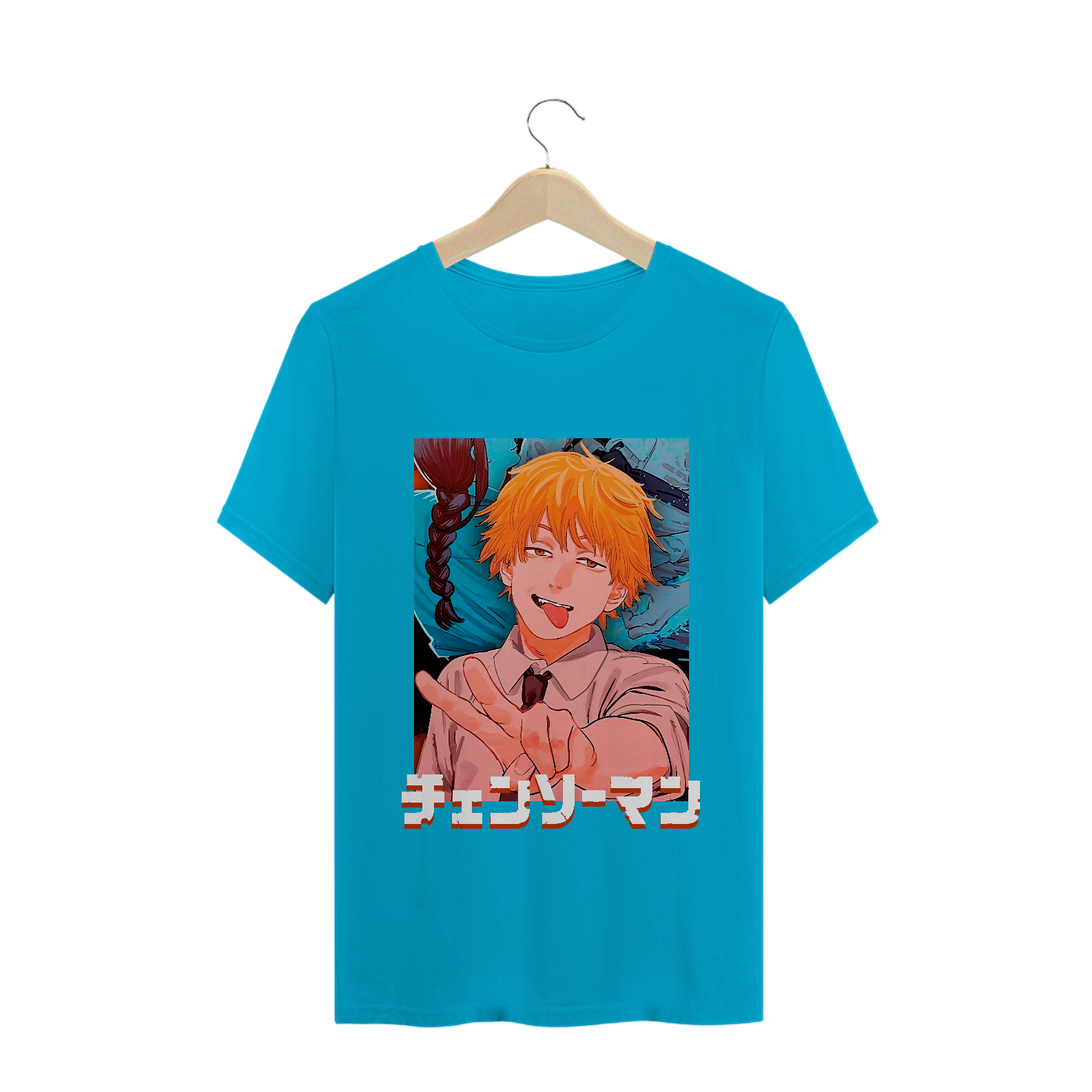 Nome do produto: Camiseta Denji Chainsaw Man - Tecido Classic