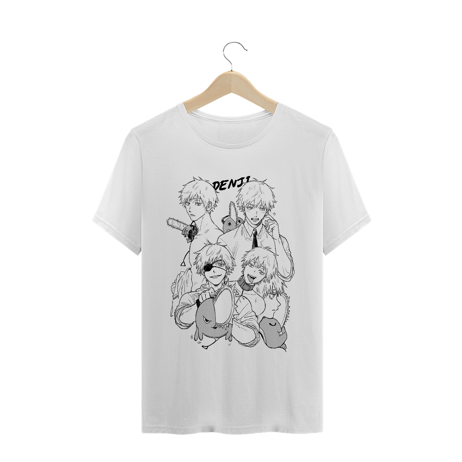 Nome do produto: Camiseta Denji Chainsaw Man - Tecido Prime