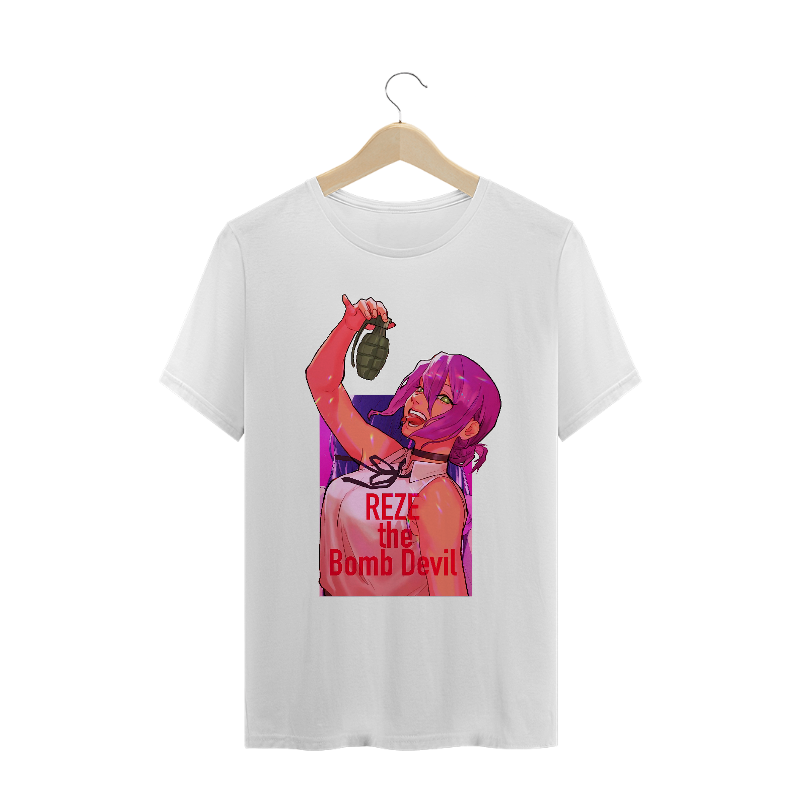 Nome do produto: Camiseta Reze Chainsaw Man - Tecido Prime