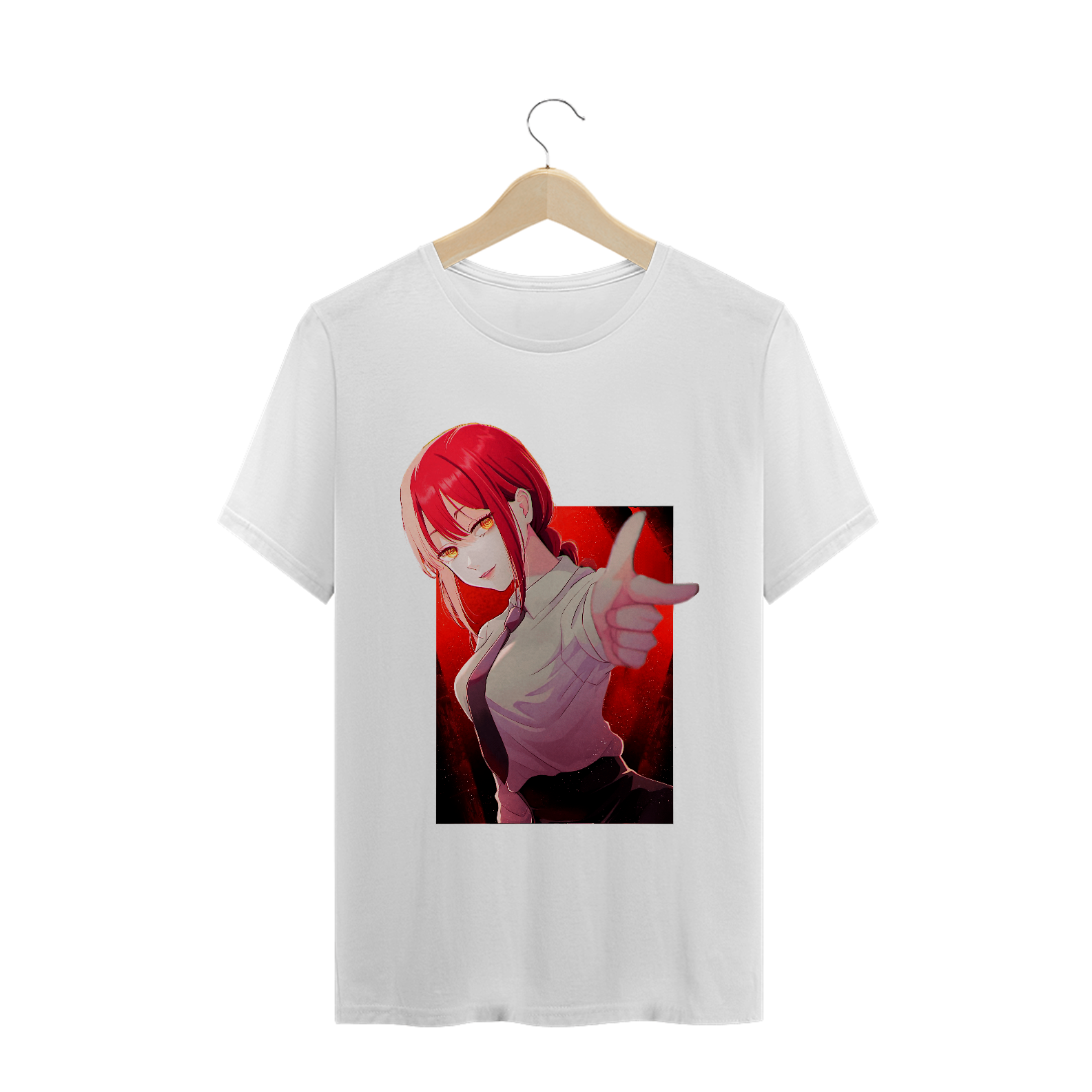 Nome do produto: Camiseta Makima Chainsaw Man - Tecido Prime