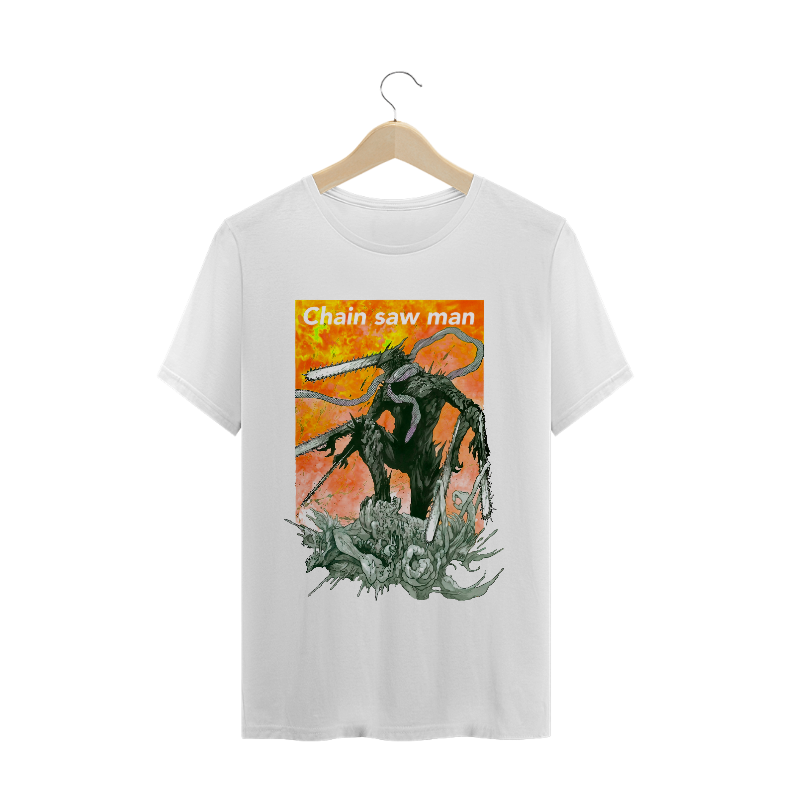 Nome do produto: Camiseta Chainsaw Man Denji - Tecido Prime