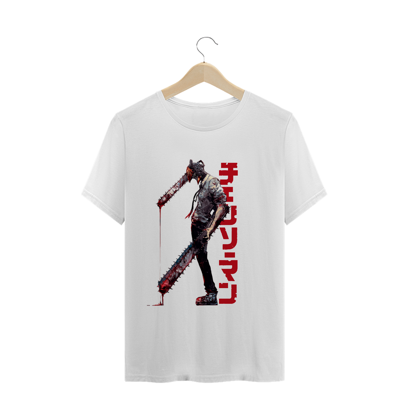Nome do produto: Camiseta Chainsaw Man Denji - Tecido Quality