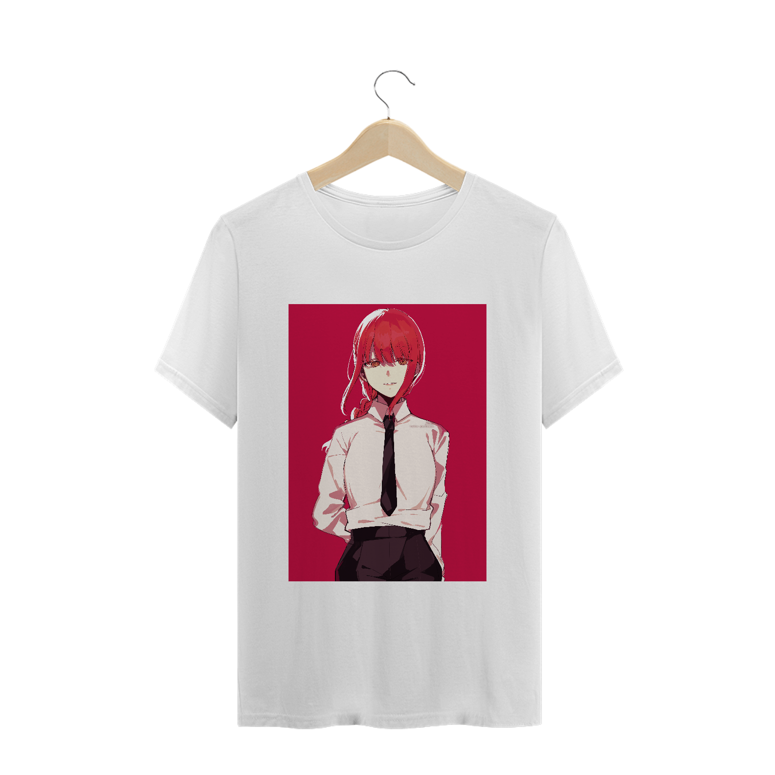 Nome do produto: Camiseta Minimalista Makima Chainsaw Man - Tecido Prime