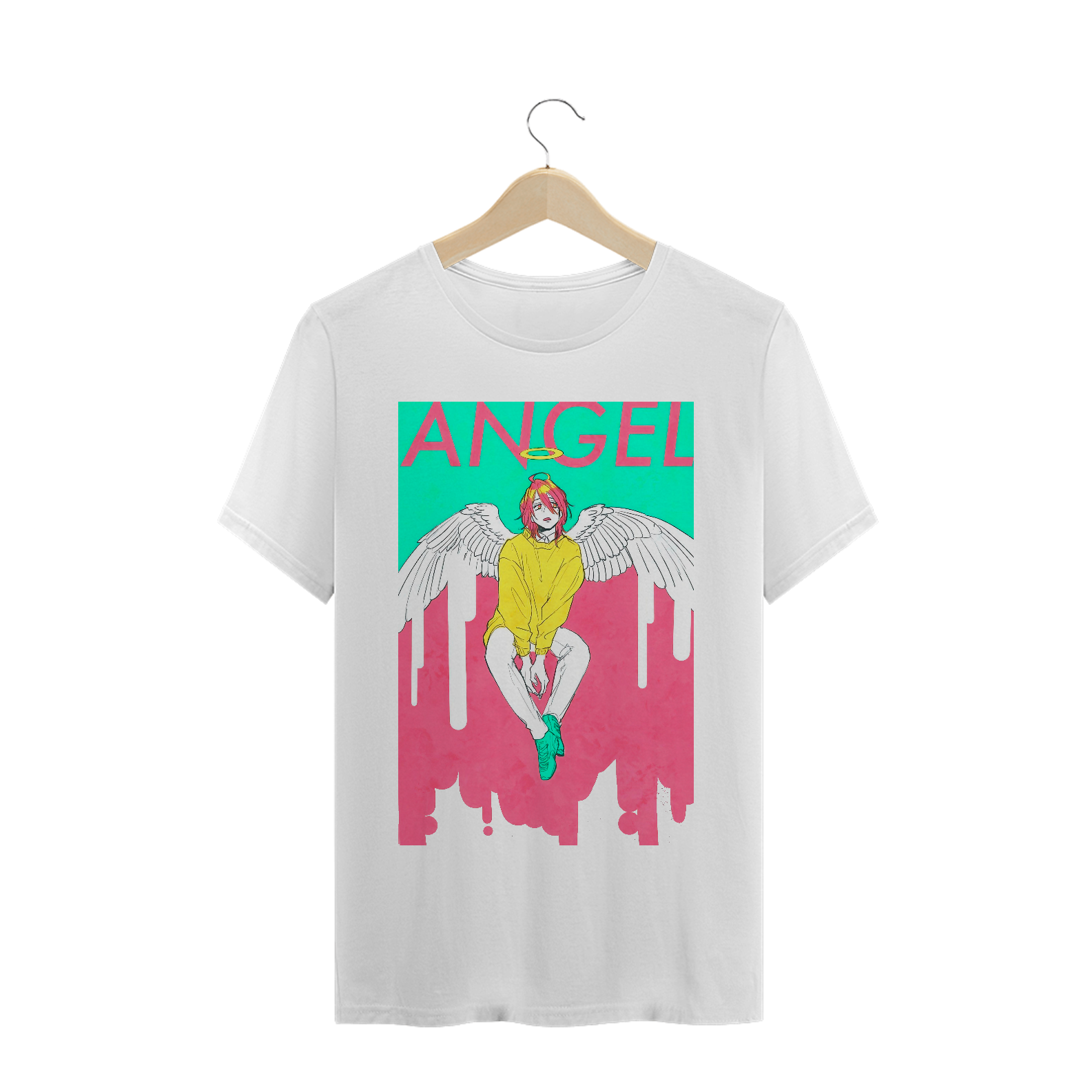 Nome do produto: Camiseta Angel Chainsaw Man - Tecido Prime