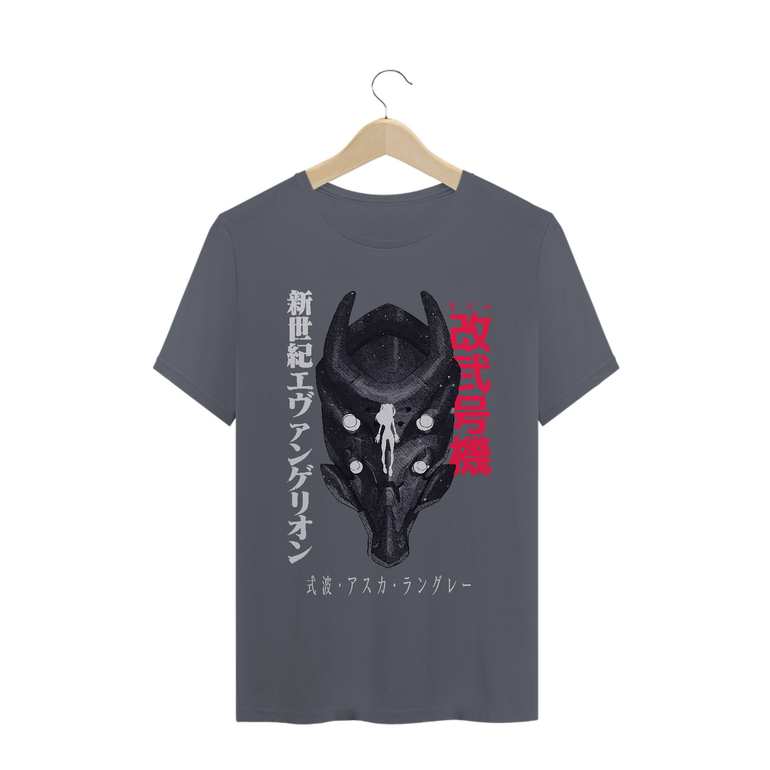 Nome do produto: Camiseta Asuka Evangelion - Tecido Classic