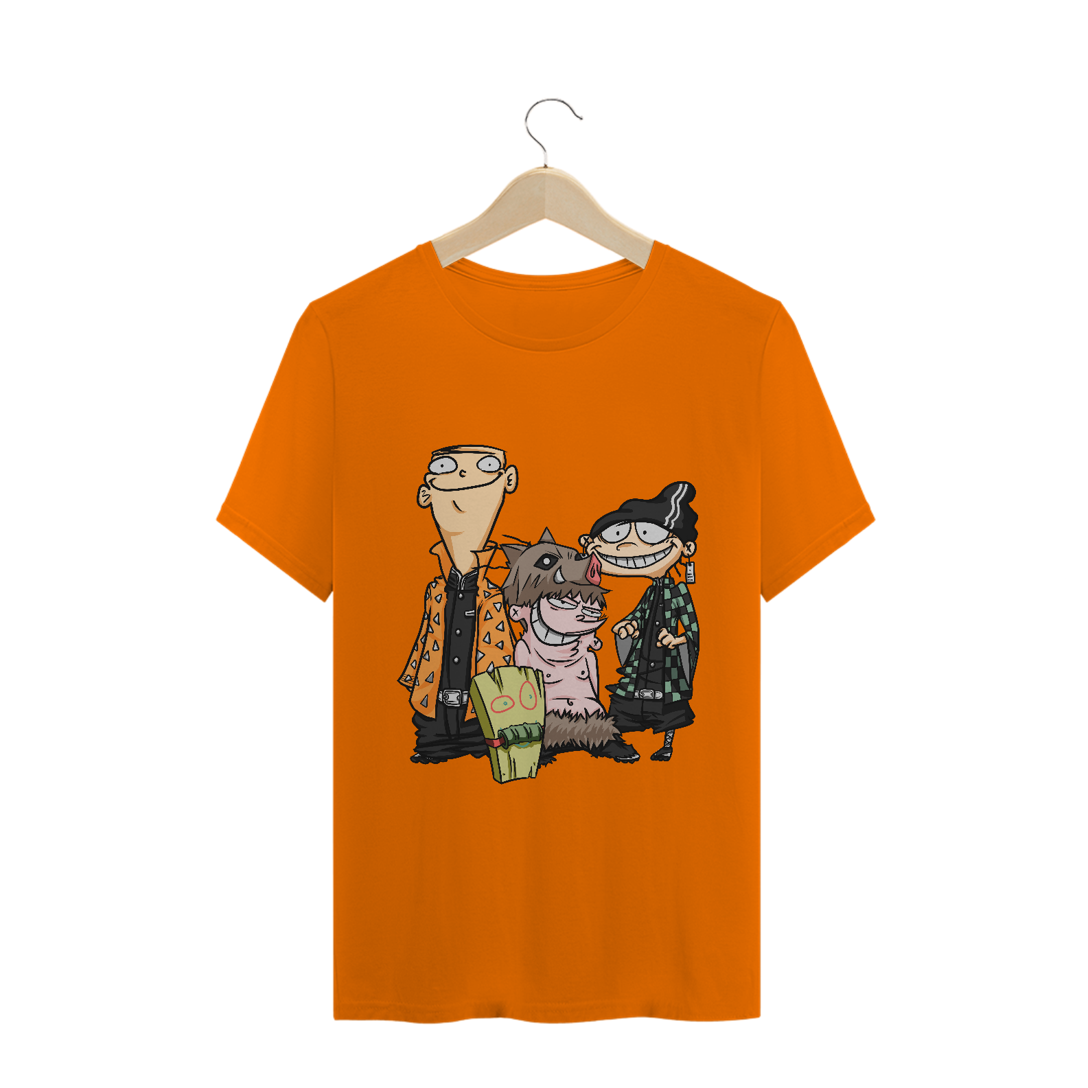 Nome do produto: Camiseta Du Dudu e Edu Demon Slayer - Tecido Quality