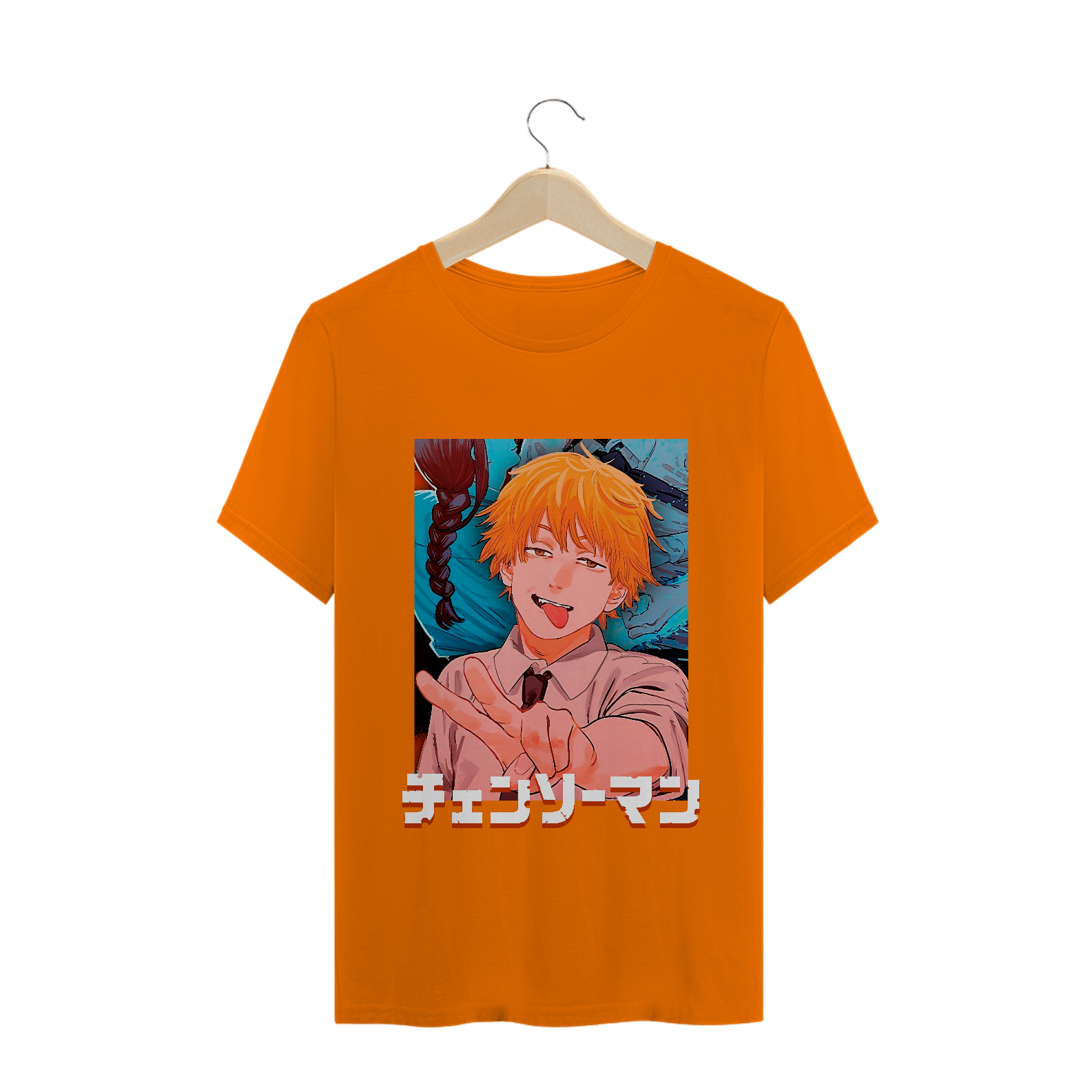 Nome do produto: Camiseta Denji Chainsaw Man - Tecido Quality