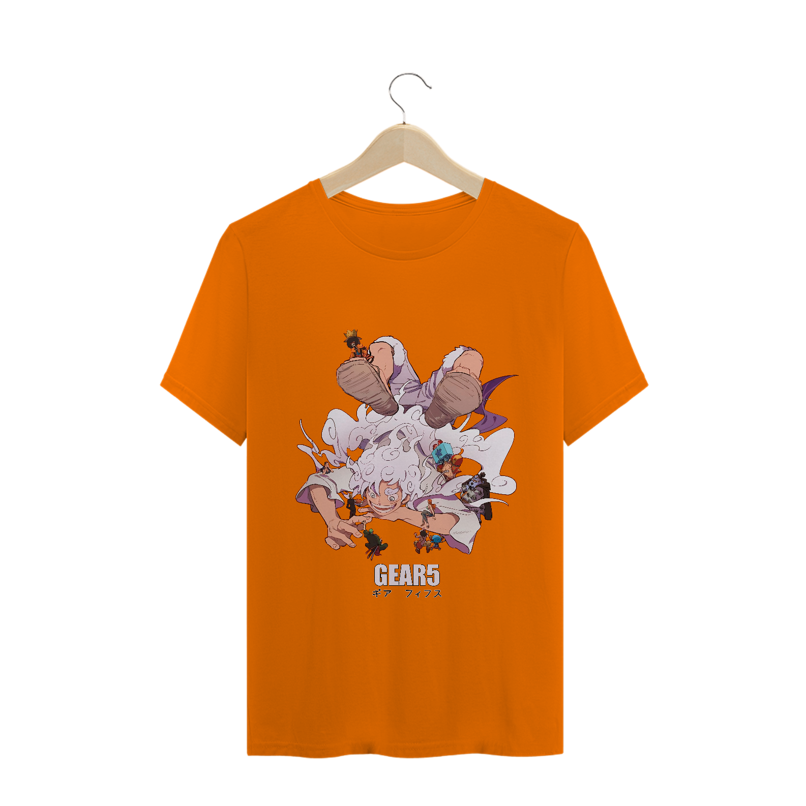 Nome do produto: Camiseta Gear5 Luffy One Piece - Tecido Classic