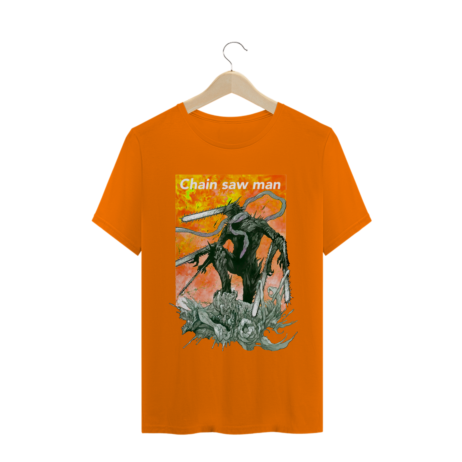 Nome do produto: Camiseta Chainsaw Man Denji - Tecido Quality