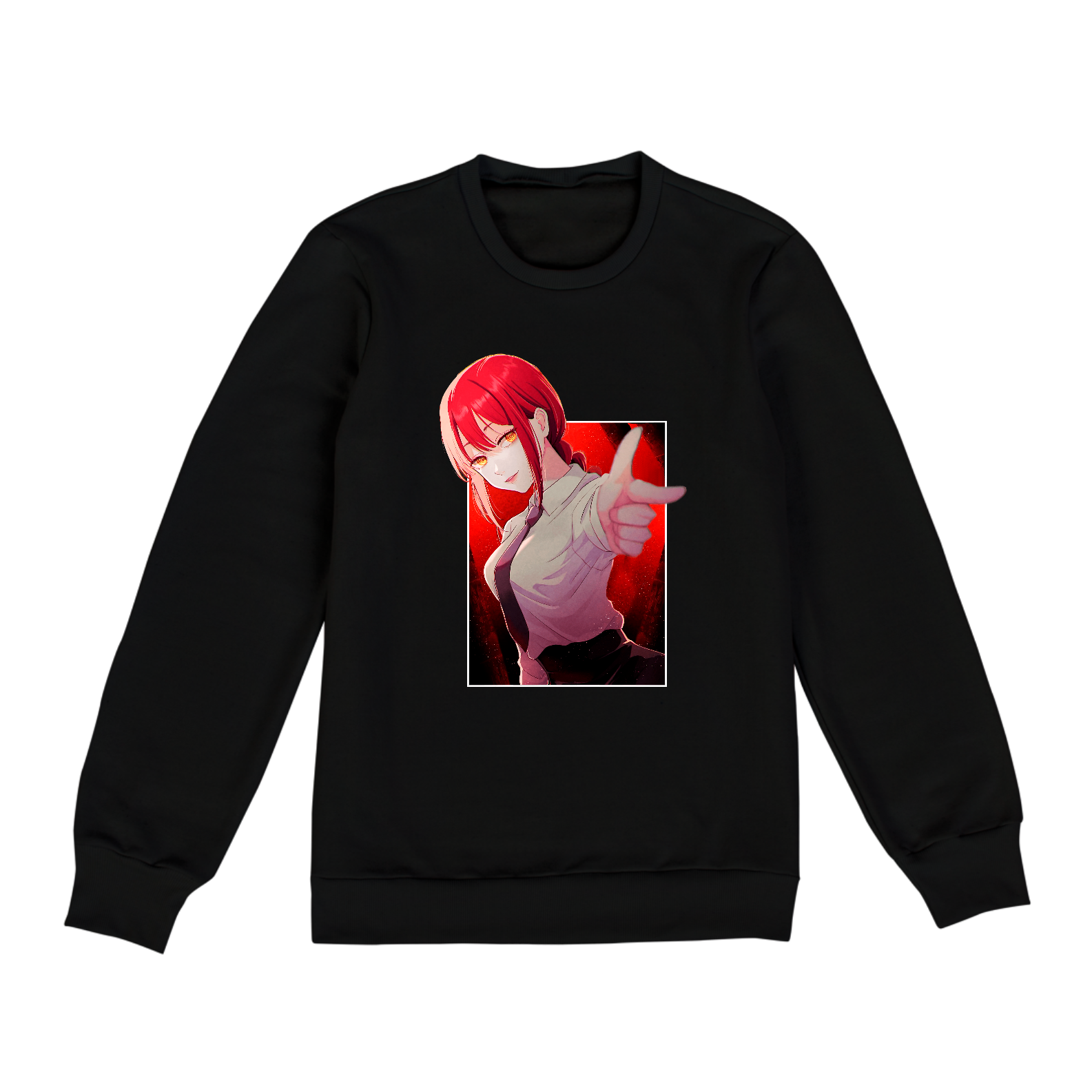 Nome do produto: Moletom Fechado Unissex Makima Chainsaw Man