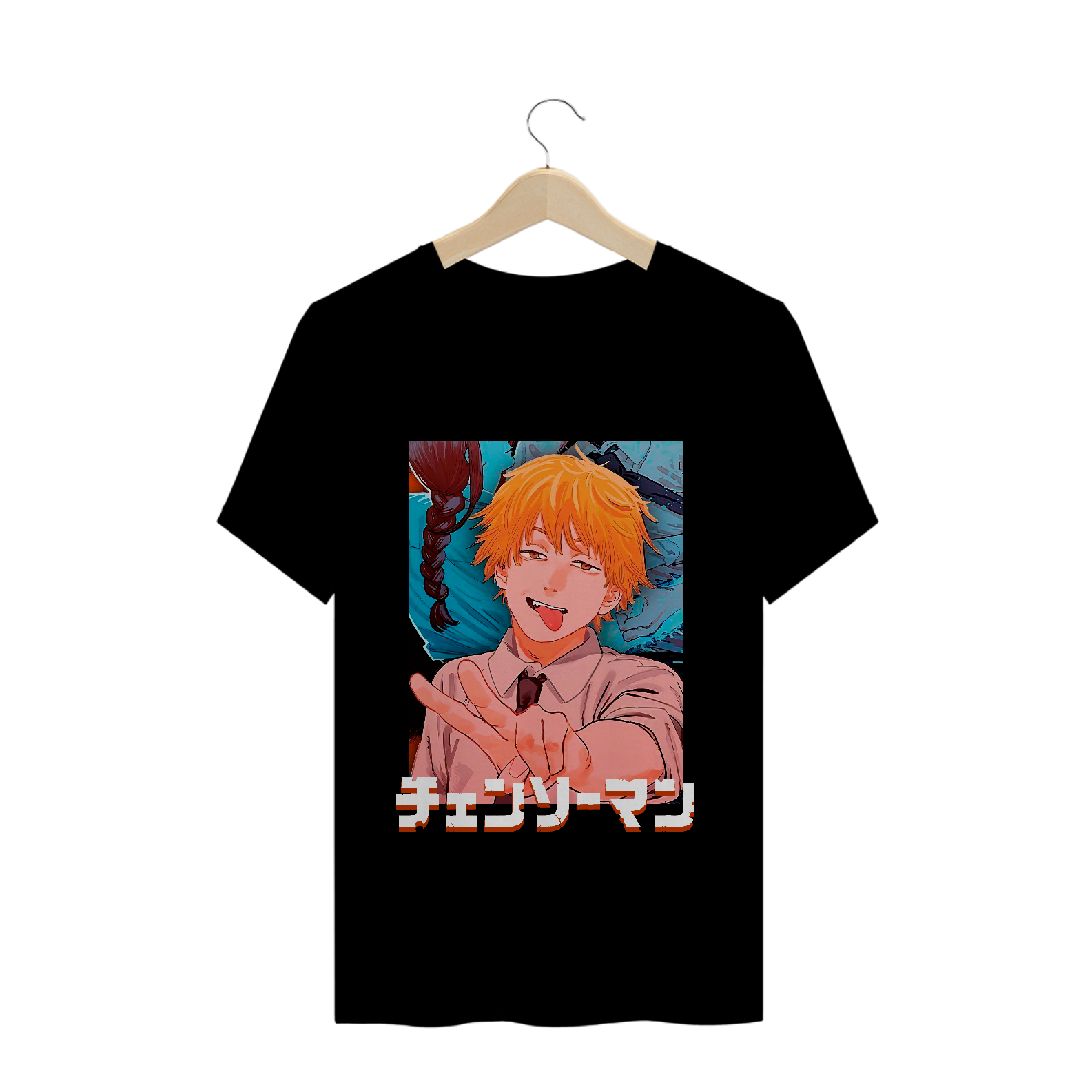 Nome do produto: Camiseta Denji Chainsaw Man - Tecido Prime