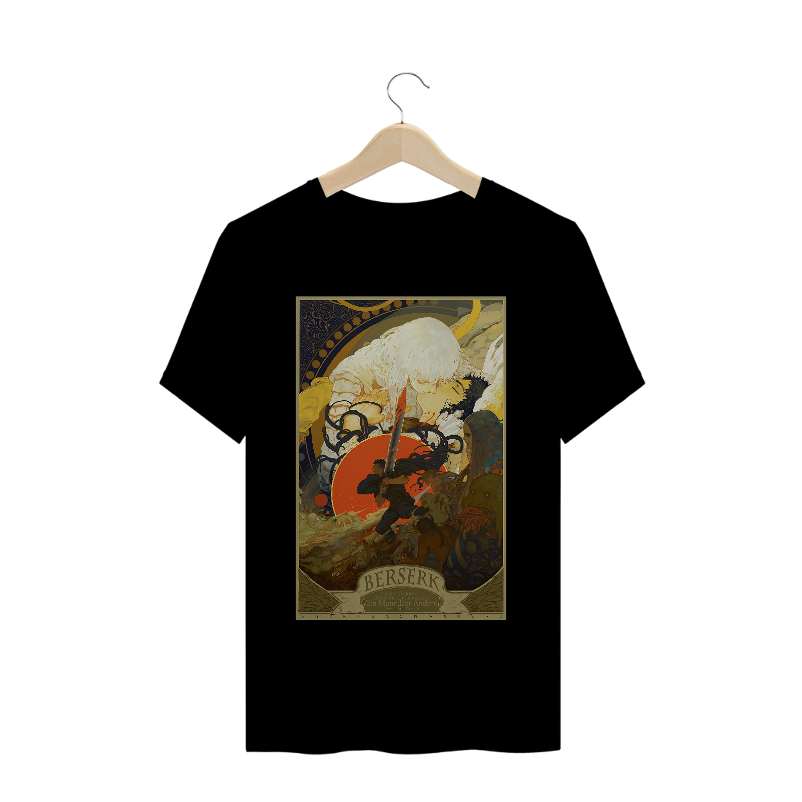 Nome do produto: Camiseta Berserk Arte - Tecido Prime