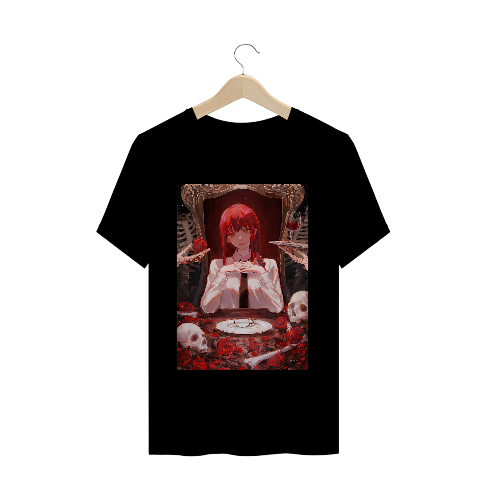 Nome do produto: Camiseta Makima Chainsaw Man - Tecido Prime