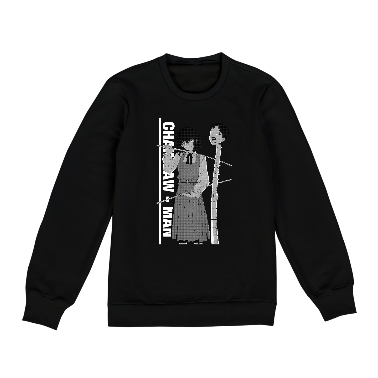 Nome do produto: Moletom Fechado Unissex Chainsaw Man War