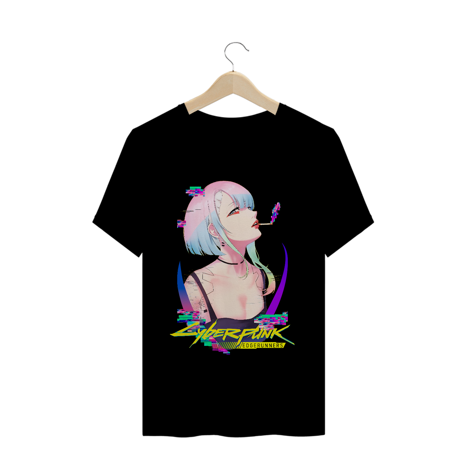 Nome do produto: Camiseta Lucy Cyberpunk - Tecido Prime