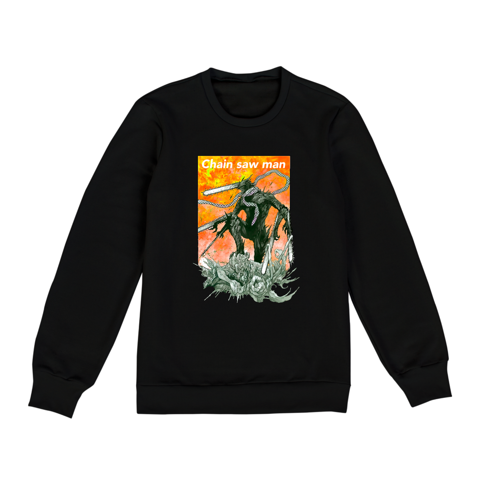 Nome do produto: Moletom Fechado Unissex Chainsaw Man Denji