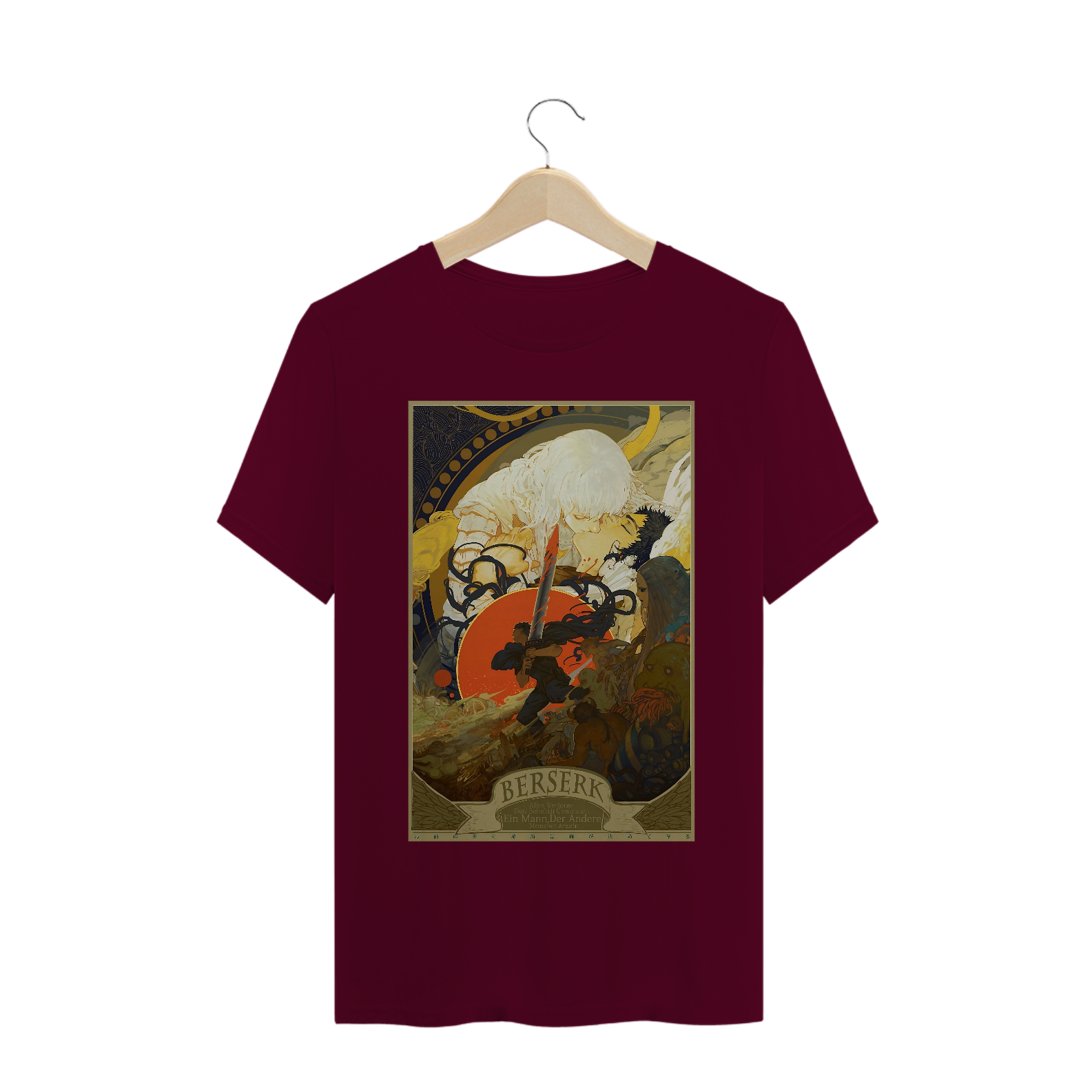Nome do produto: Camiseta Berserk Arte - Tecido Quality