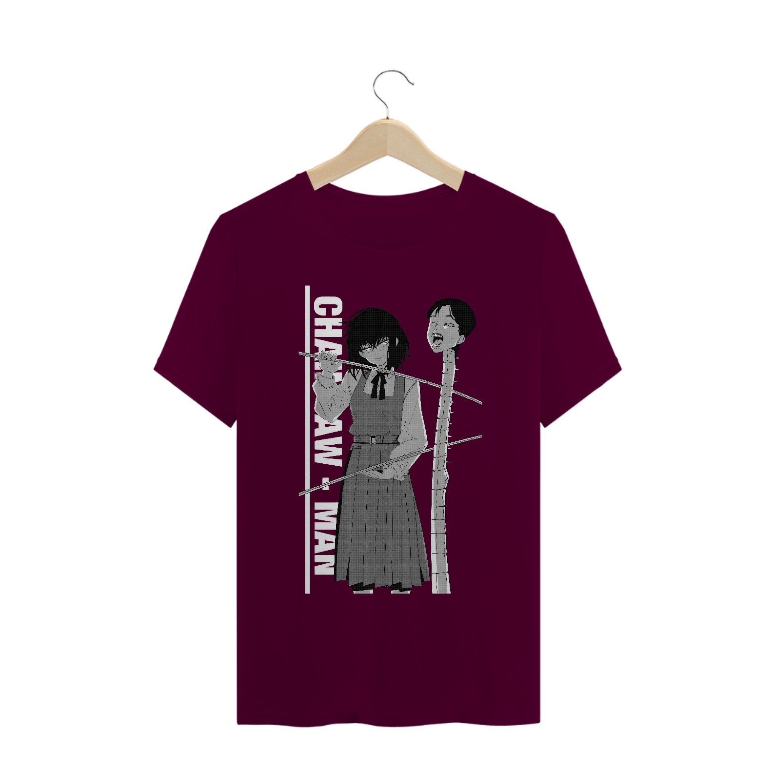 Nome do produto: Camiseta Chainsaw Man War - Tecido Classic