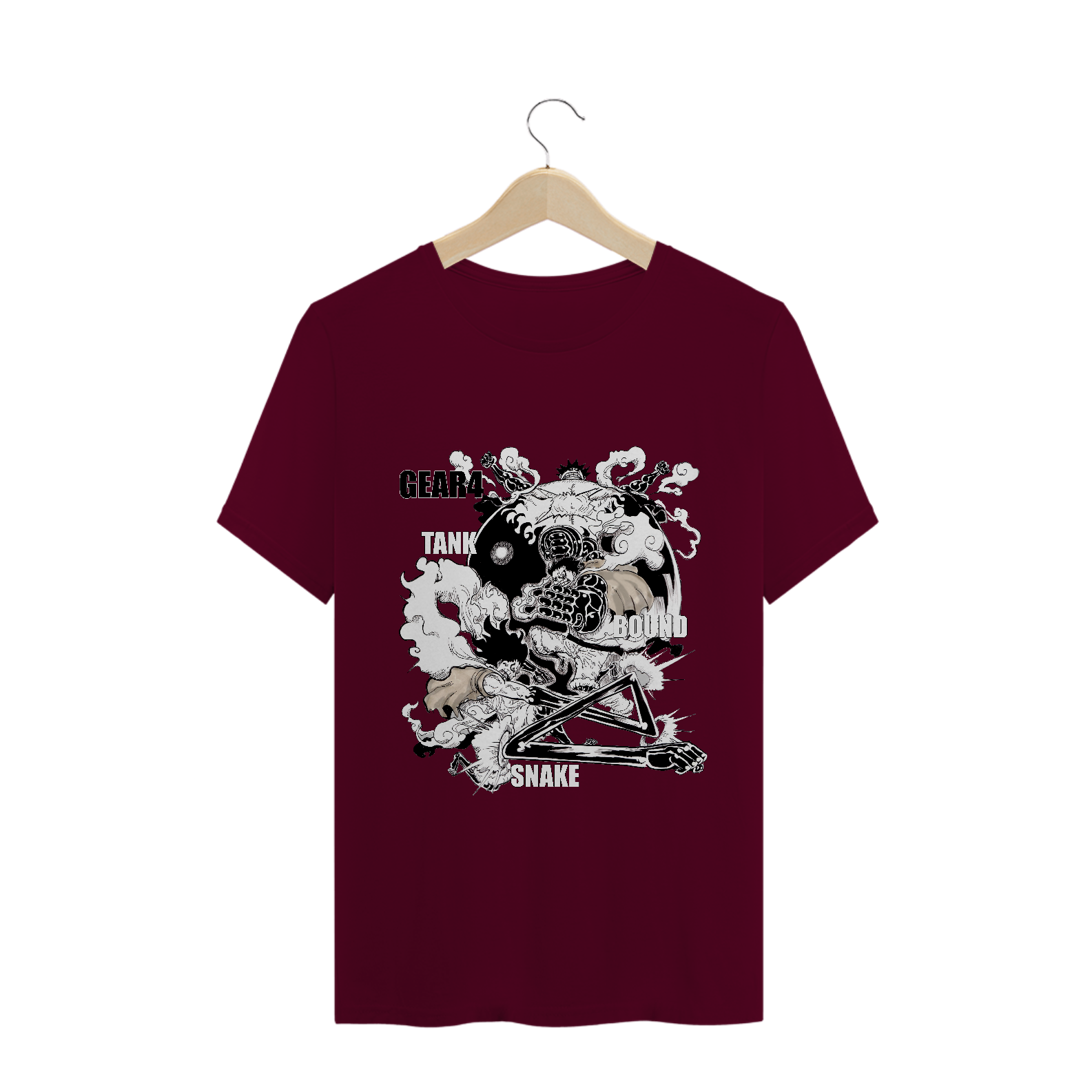 Nome do produto: Camiseta Gear4 Luffy One Piece - Tecido Quality
