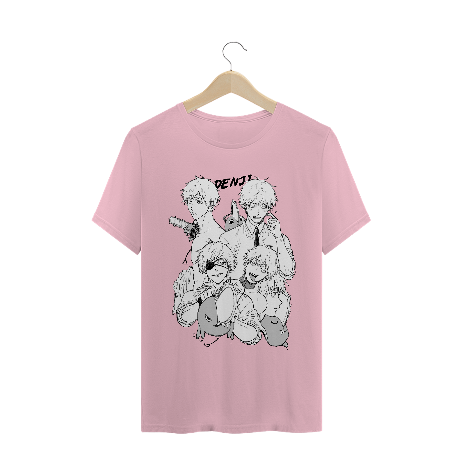 Nome do produto: Camiseta Denji Chainsaw Man - Tecido Classic