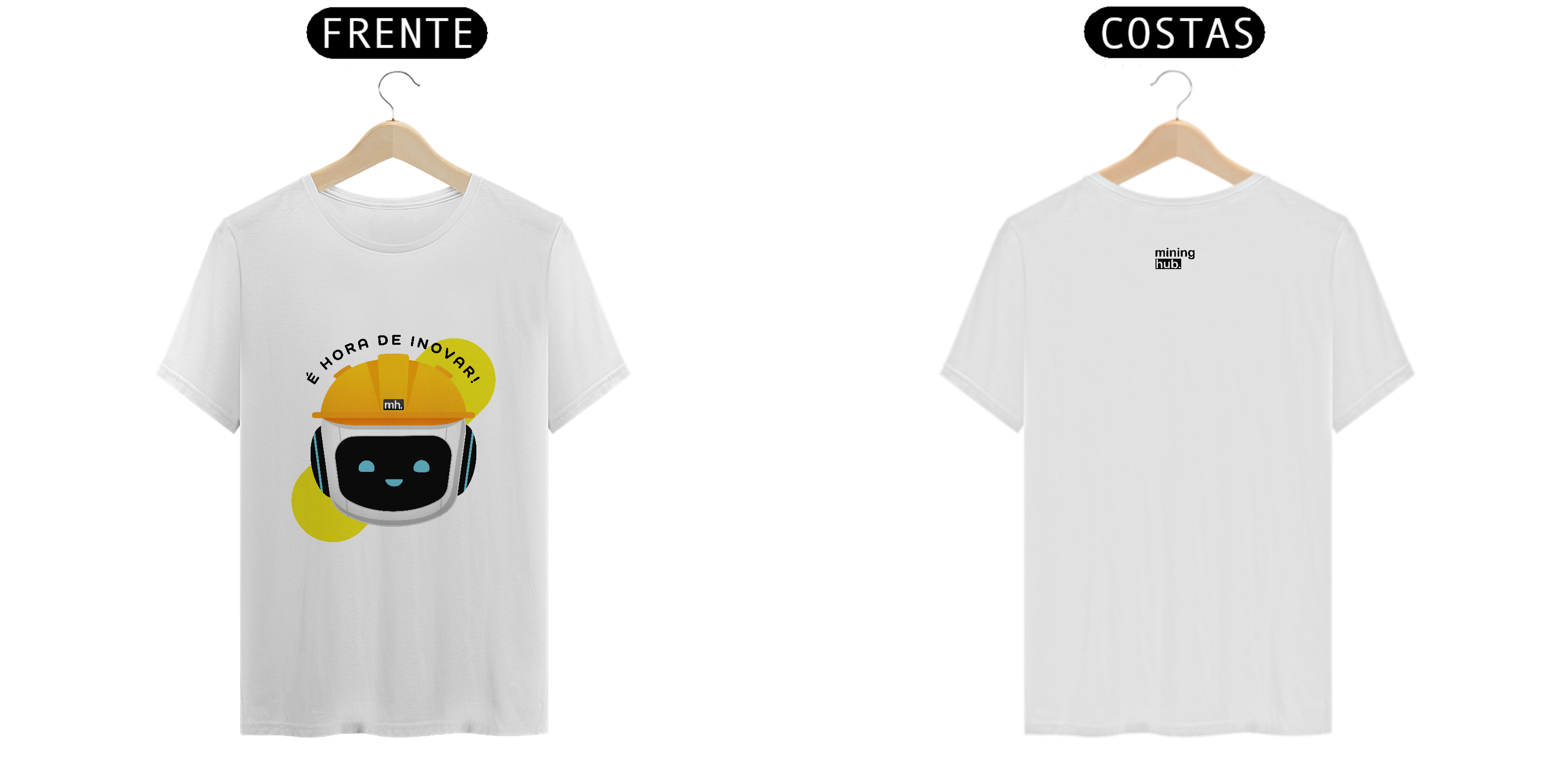 Nome do produto: T-shirt white — Hubbot