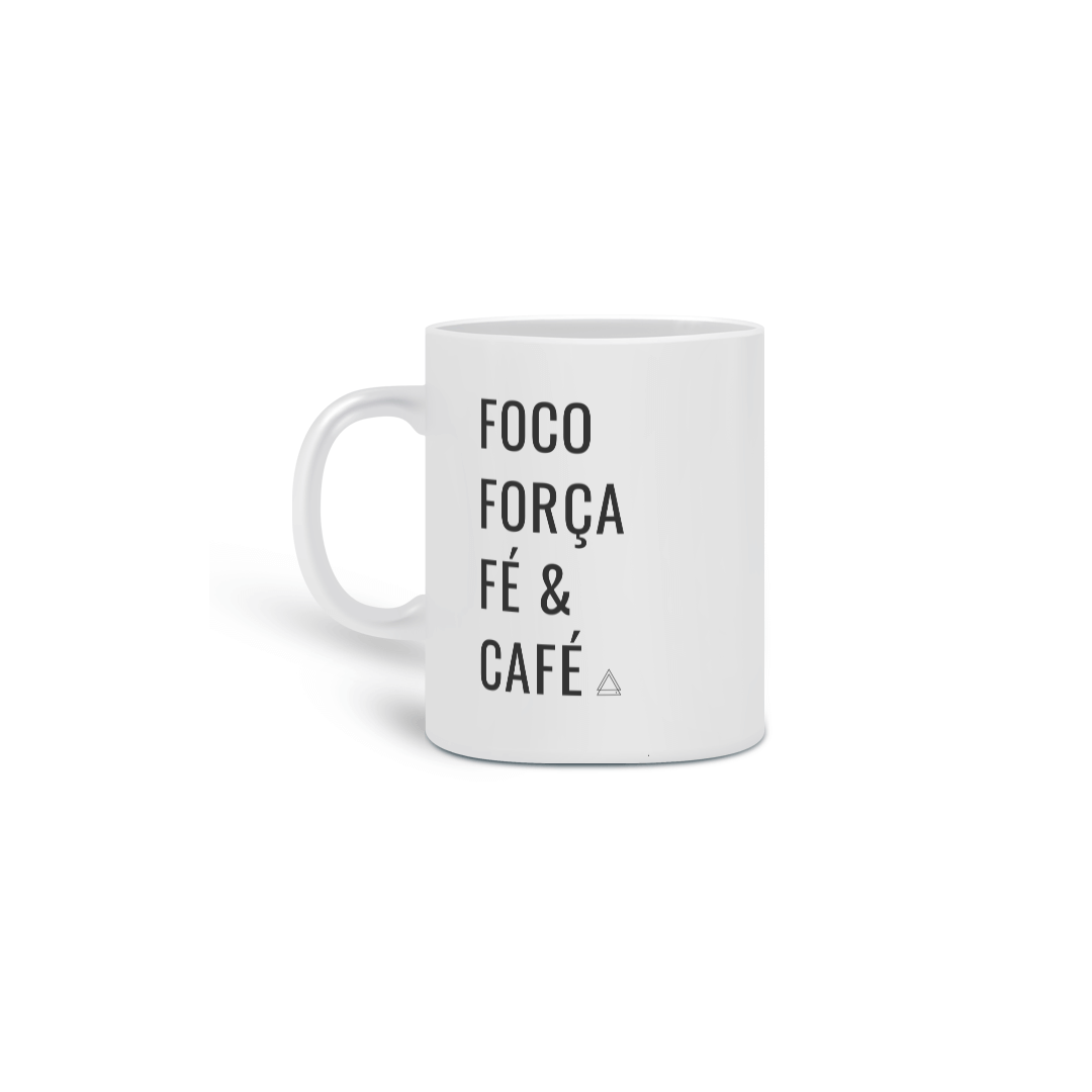 Nome do produto: Caneca Personalizada - Fé e Café