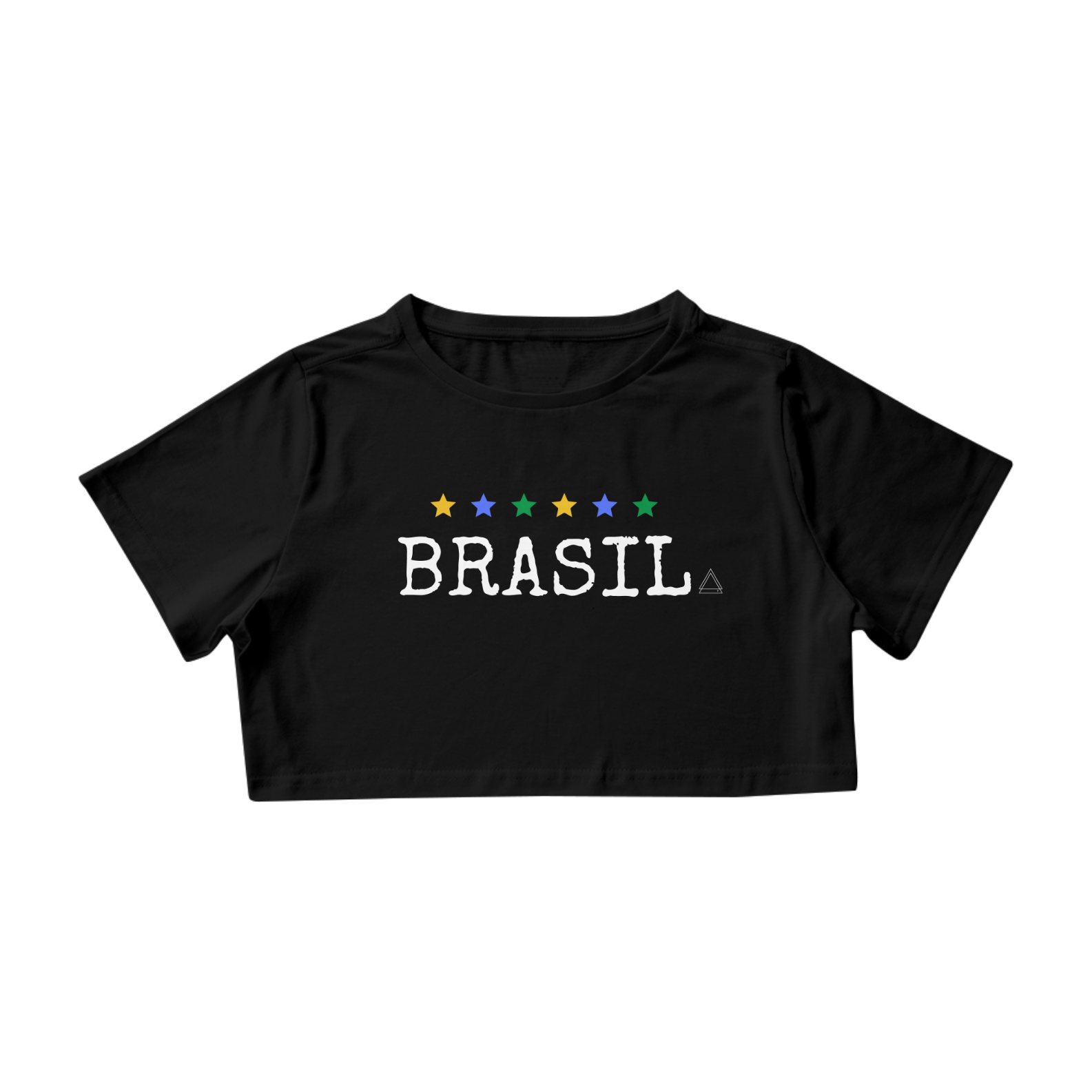 Nome do produto: Cropped Brasil Copa 2022