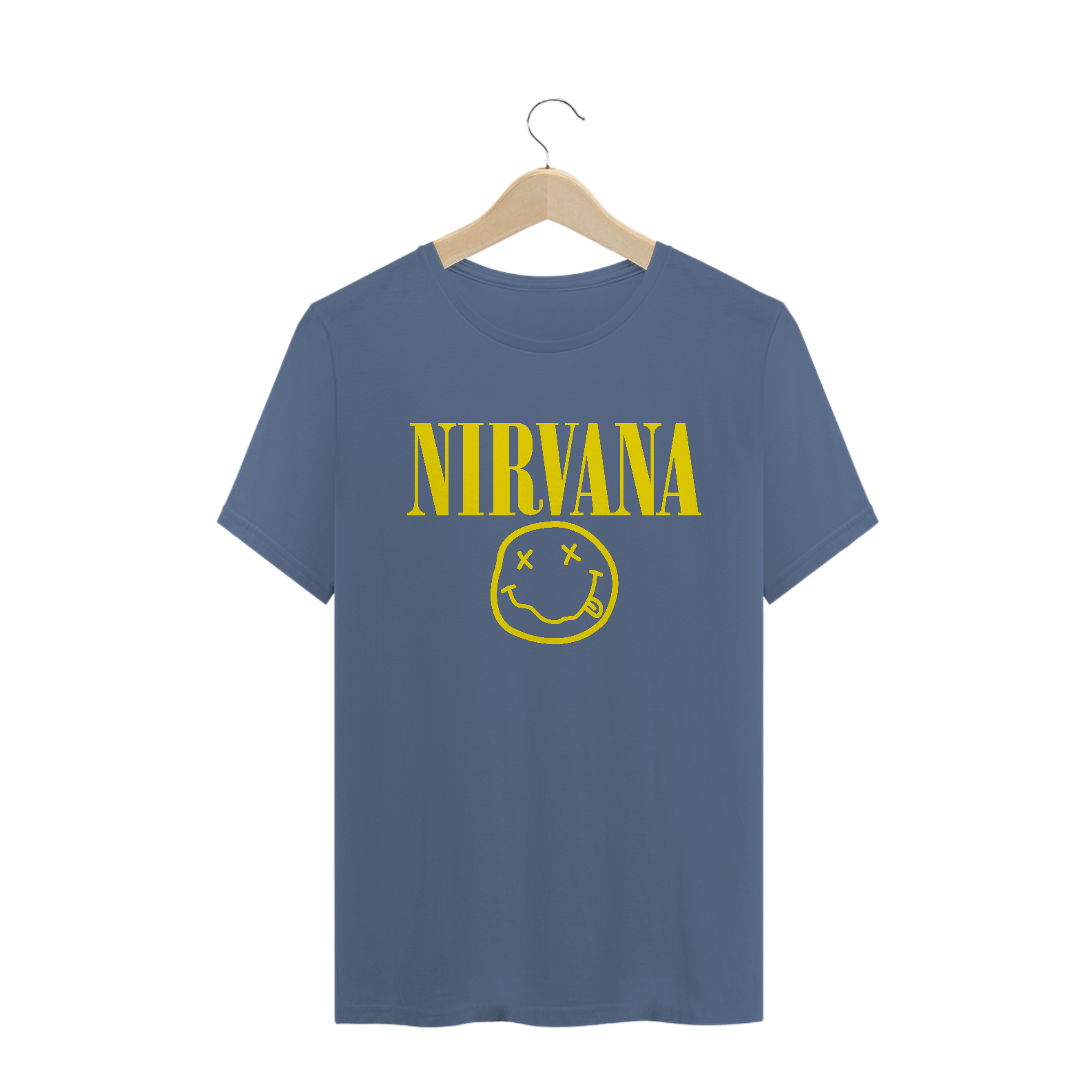 Nome do produto: NIRVANA - CAMISETA ESTONADA