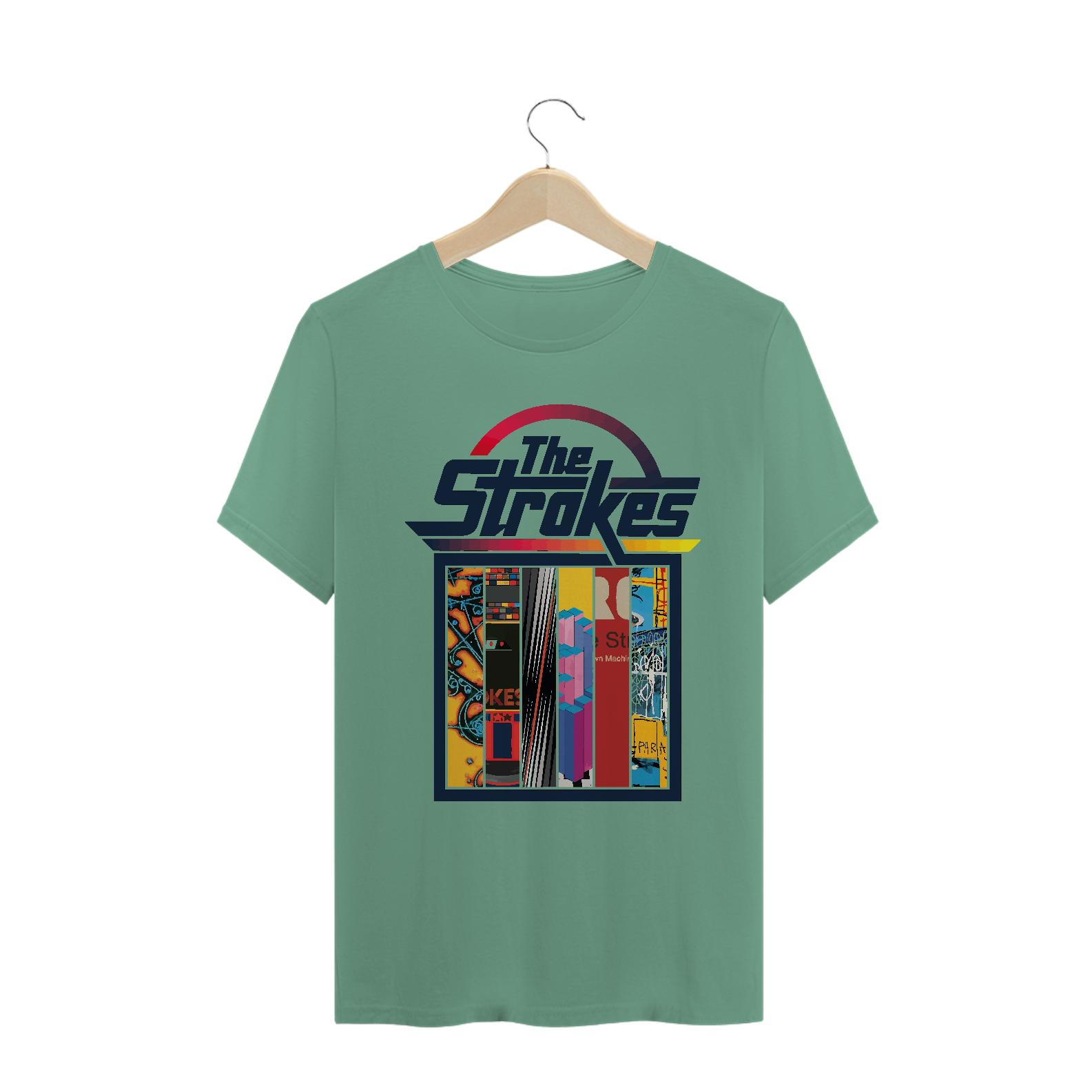 Nome do produto: THE STROKES - CAMISETA ESTONADA