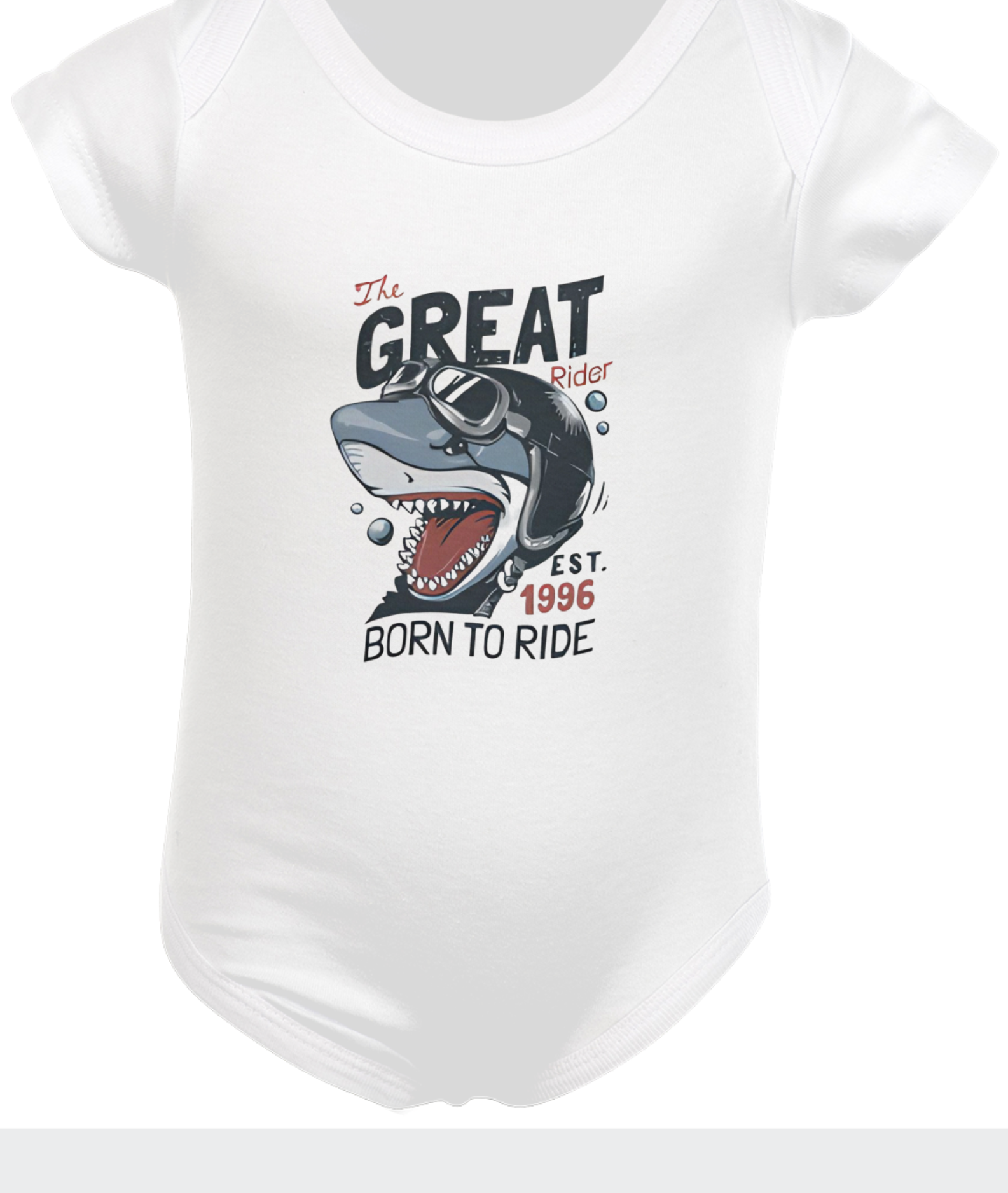 Nome do produto: body infantil tubarao