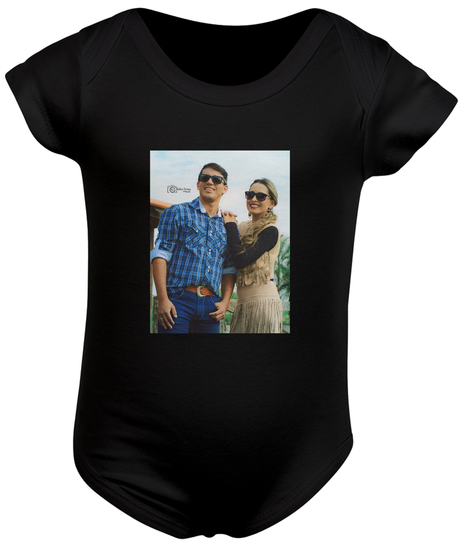 Nome do produto: body personalizado infantil casal