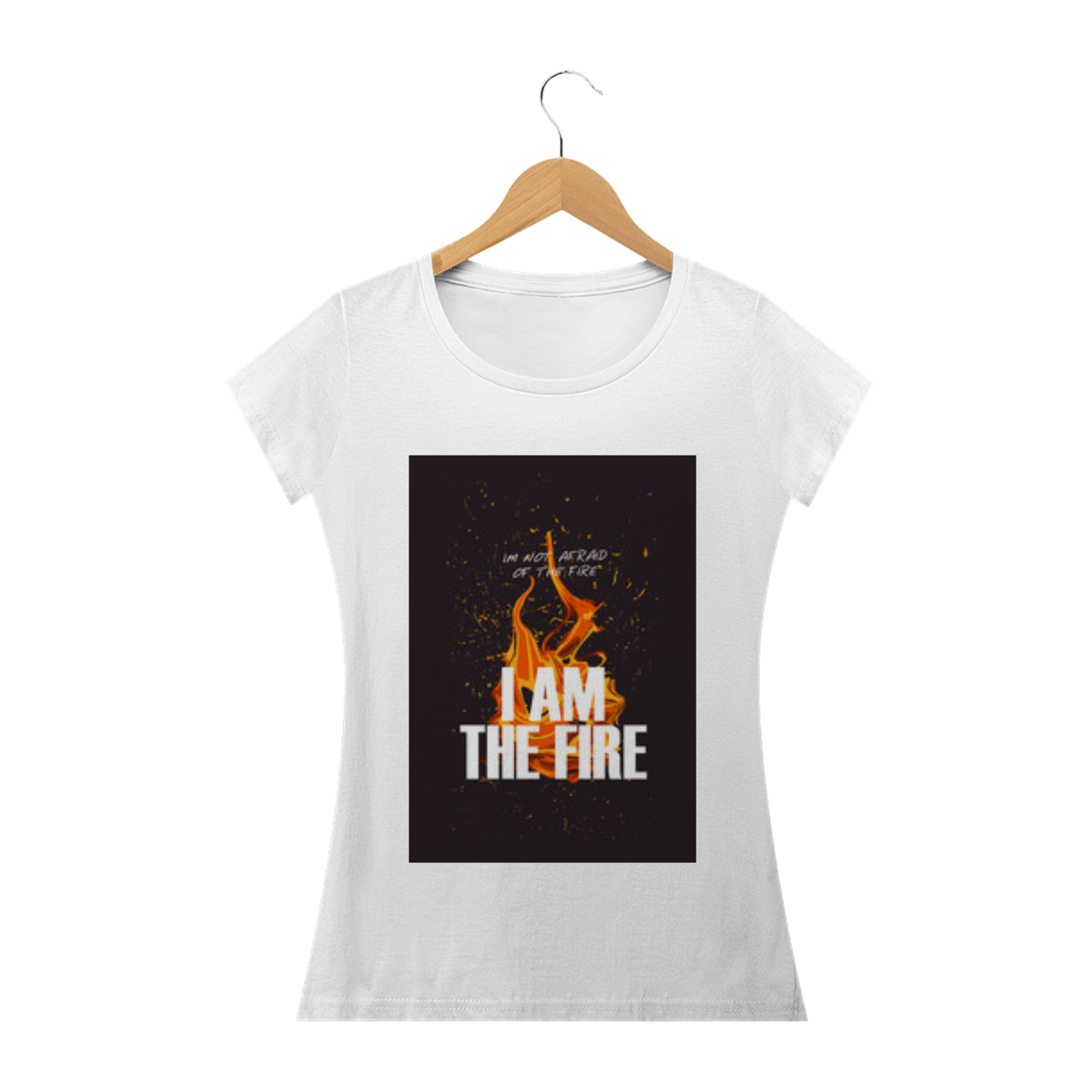 Nome do produto: camiseta i am the fire