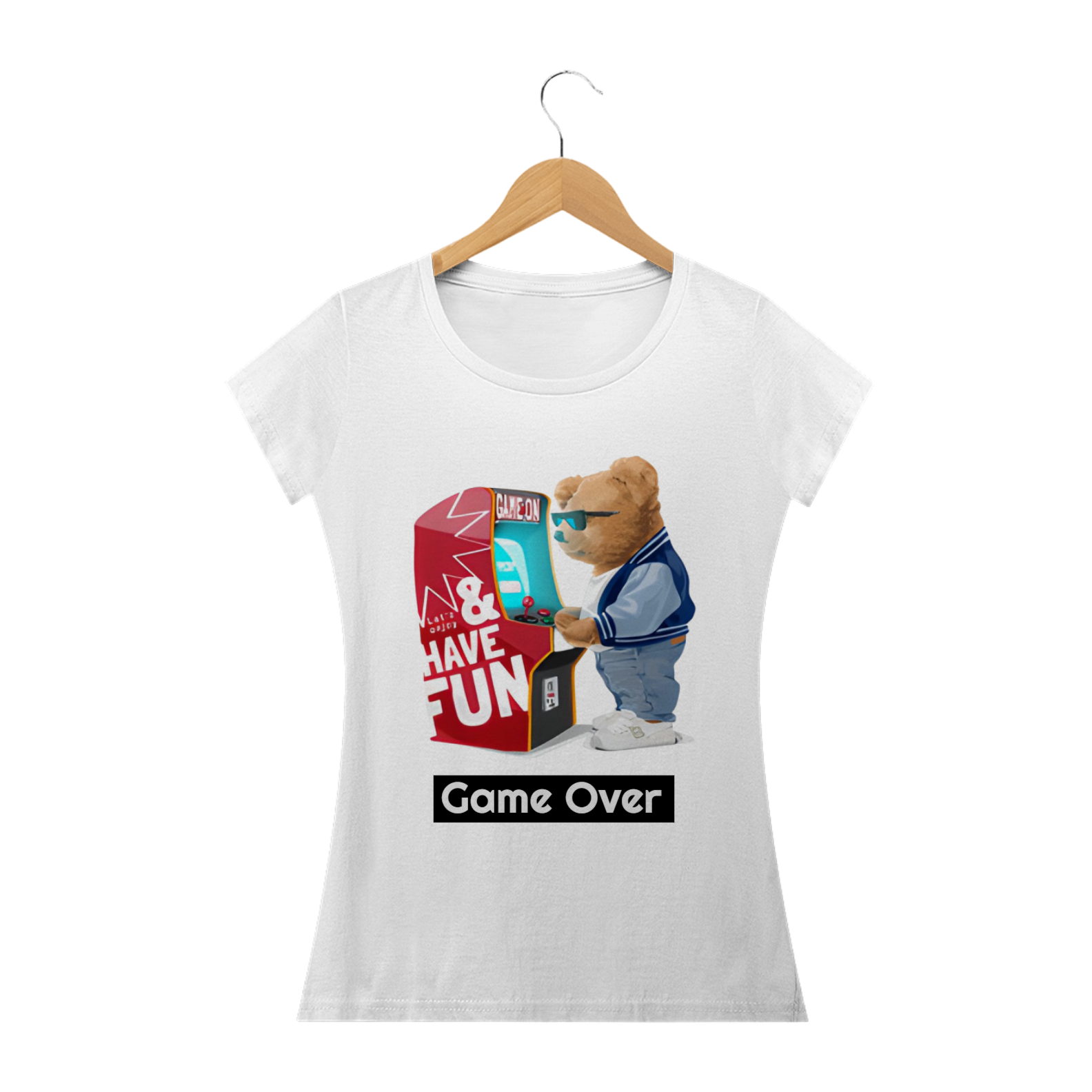 Nome do produto: camisa game over