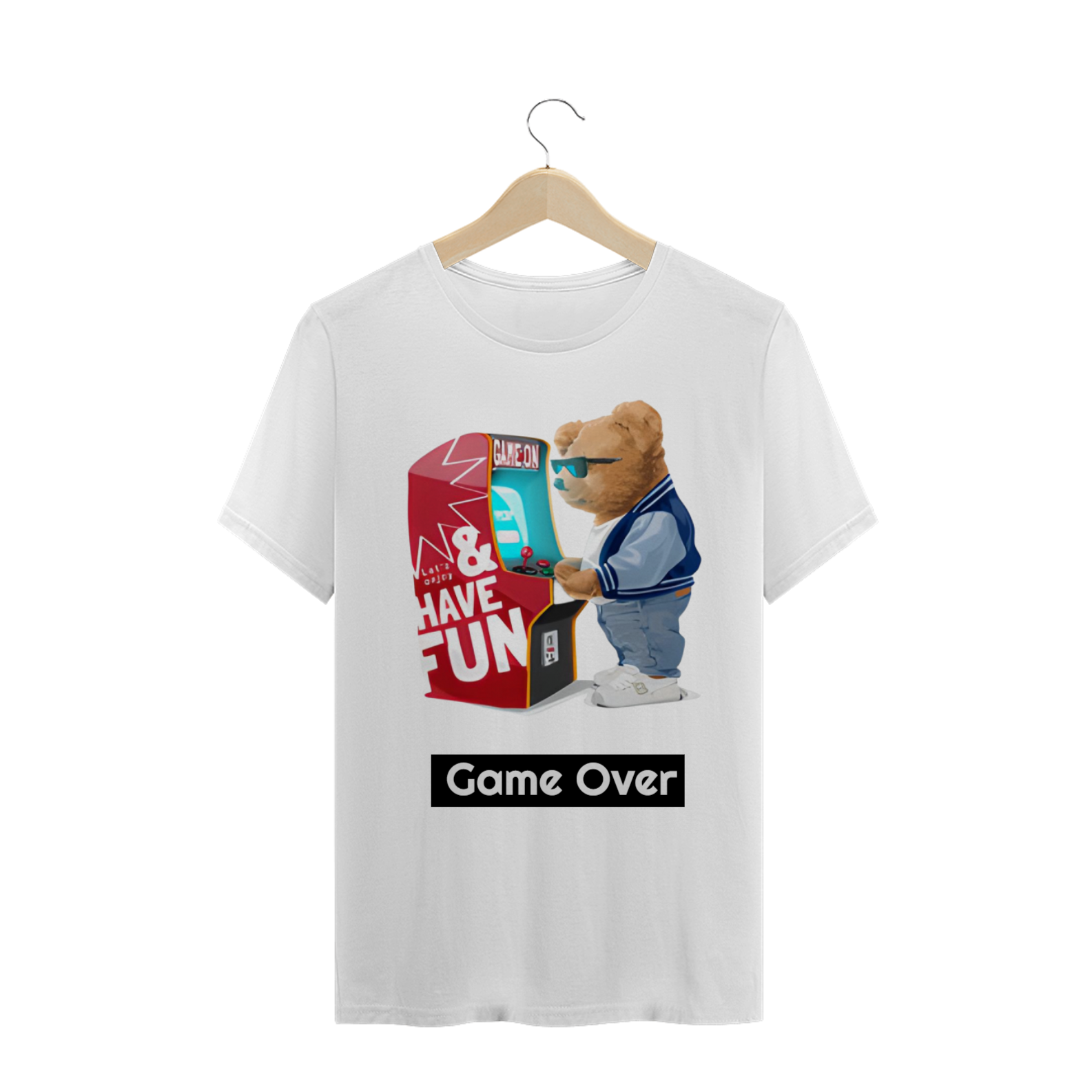 Nome do produto: camisa game over