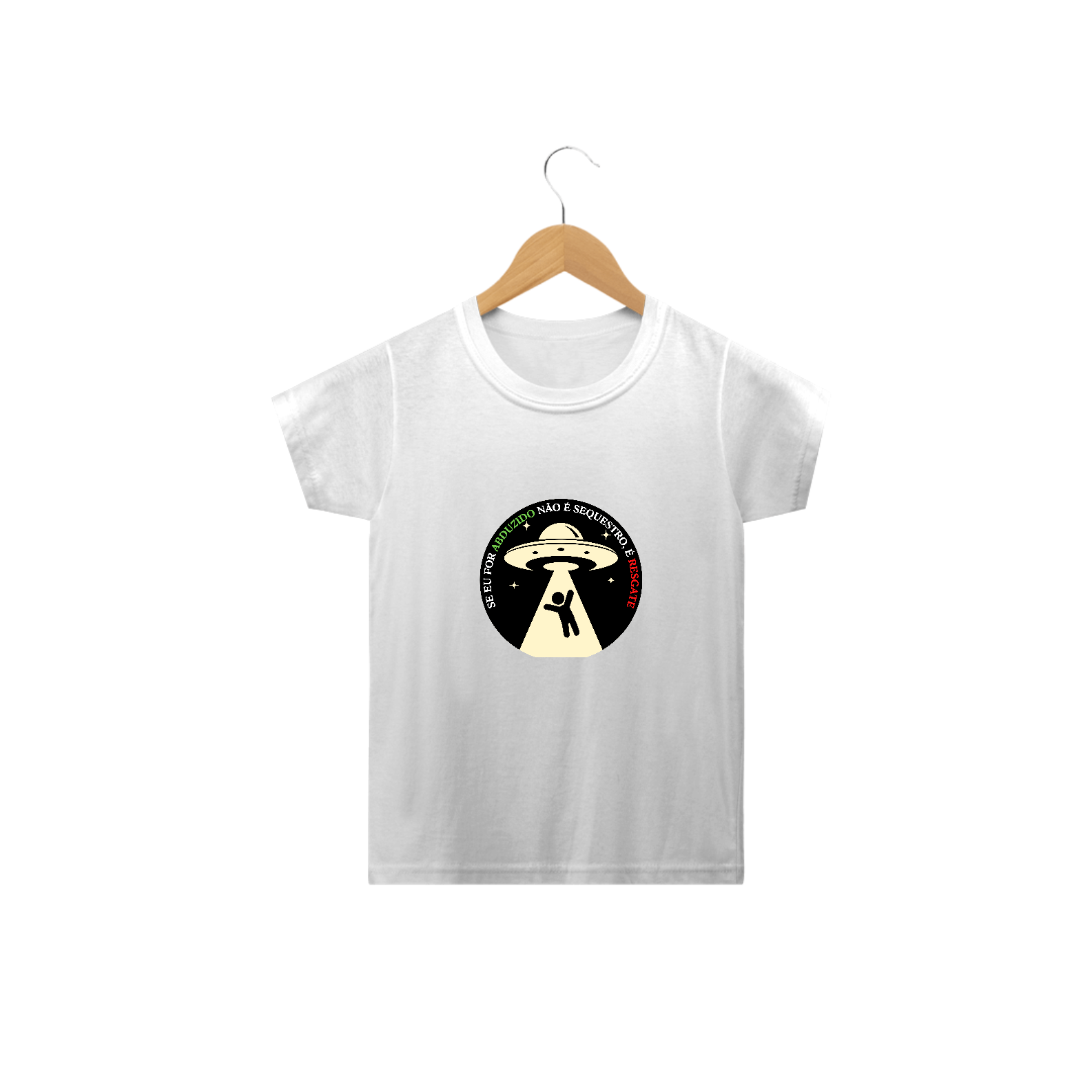 Nome do produto: Camiseta infantil Classic - Resgate