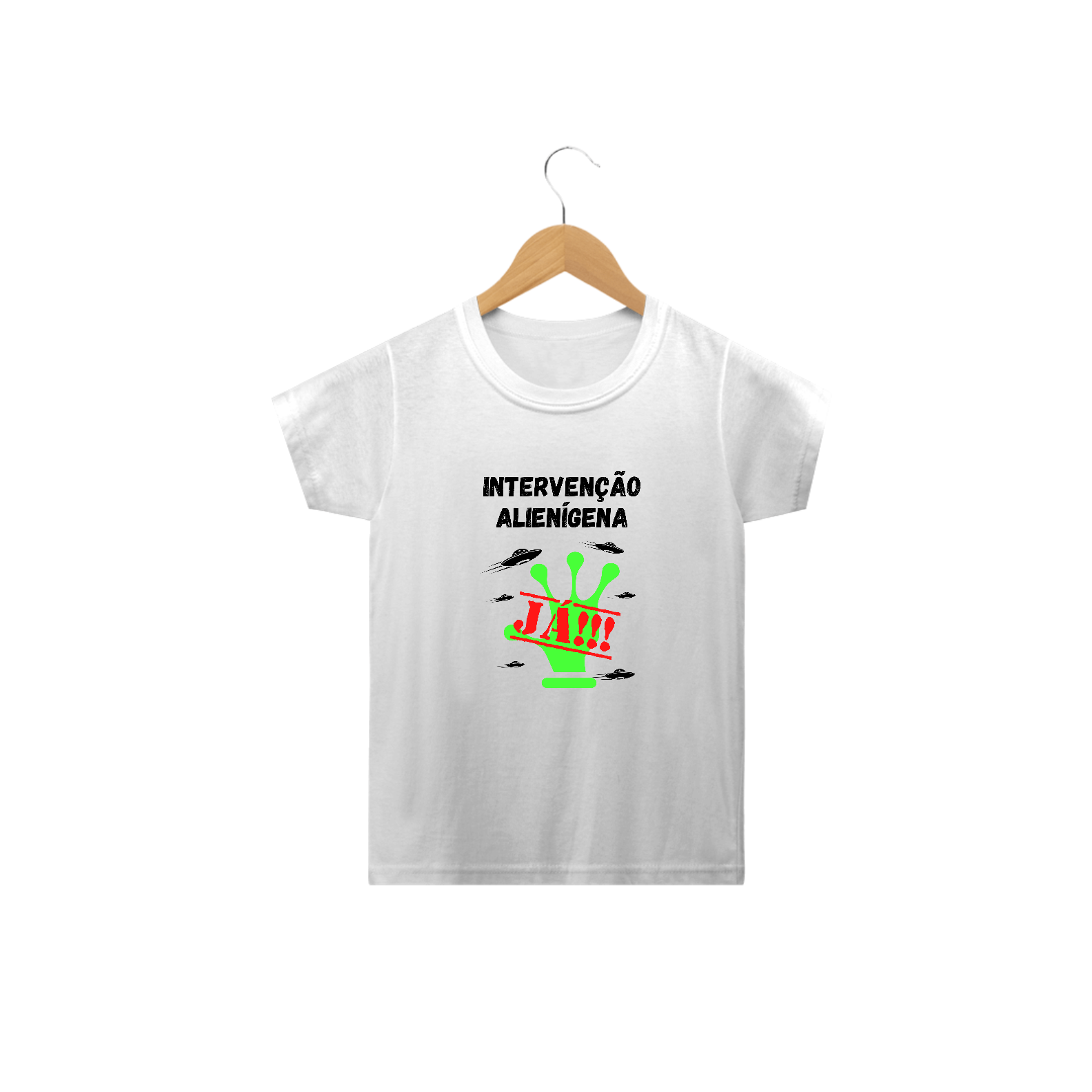 Nome do produto: Camiseta Infantil Classic - Intervenção